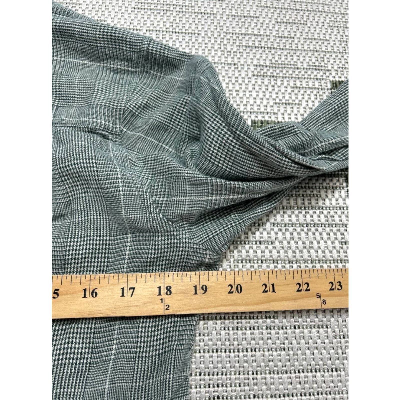 Frank & Eileen Frank & Eileen Shirt Womens Medium Gray Cotton Blouse Size M / US 6-8 / IT 42-44 - 6 Thumbnail