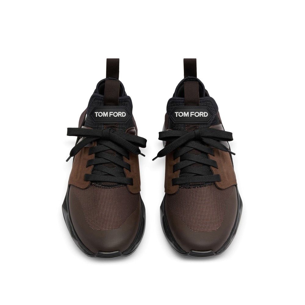 Tom Ford o1loc1c0825 J1100 Size: 6 TF / Jago Low-Top Sneakers Brown Size US 6 / EU 39 - 2 Thumbnail