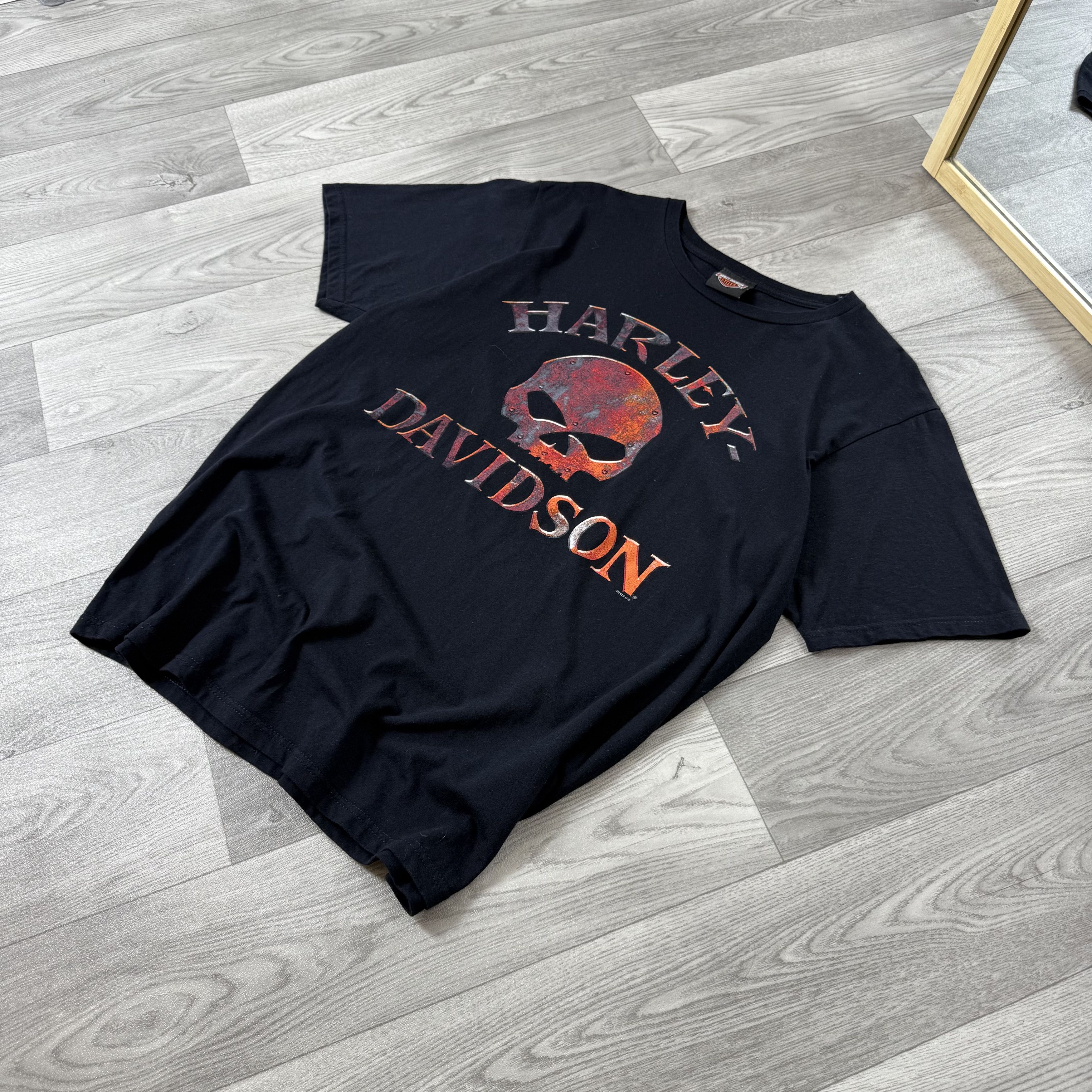 Harley Davidson Vintage Harley Davidson 90s Graphic Tee Shirt Black L Size US L / EU 52-54 / 3 - 5 Thumbnail