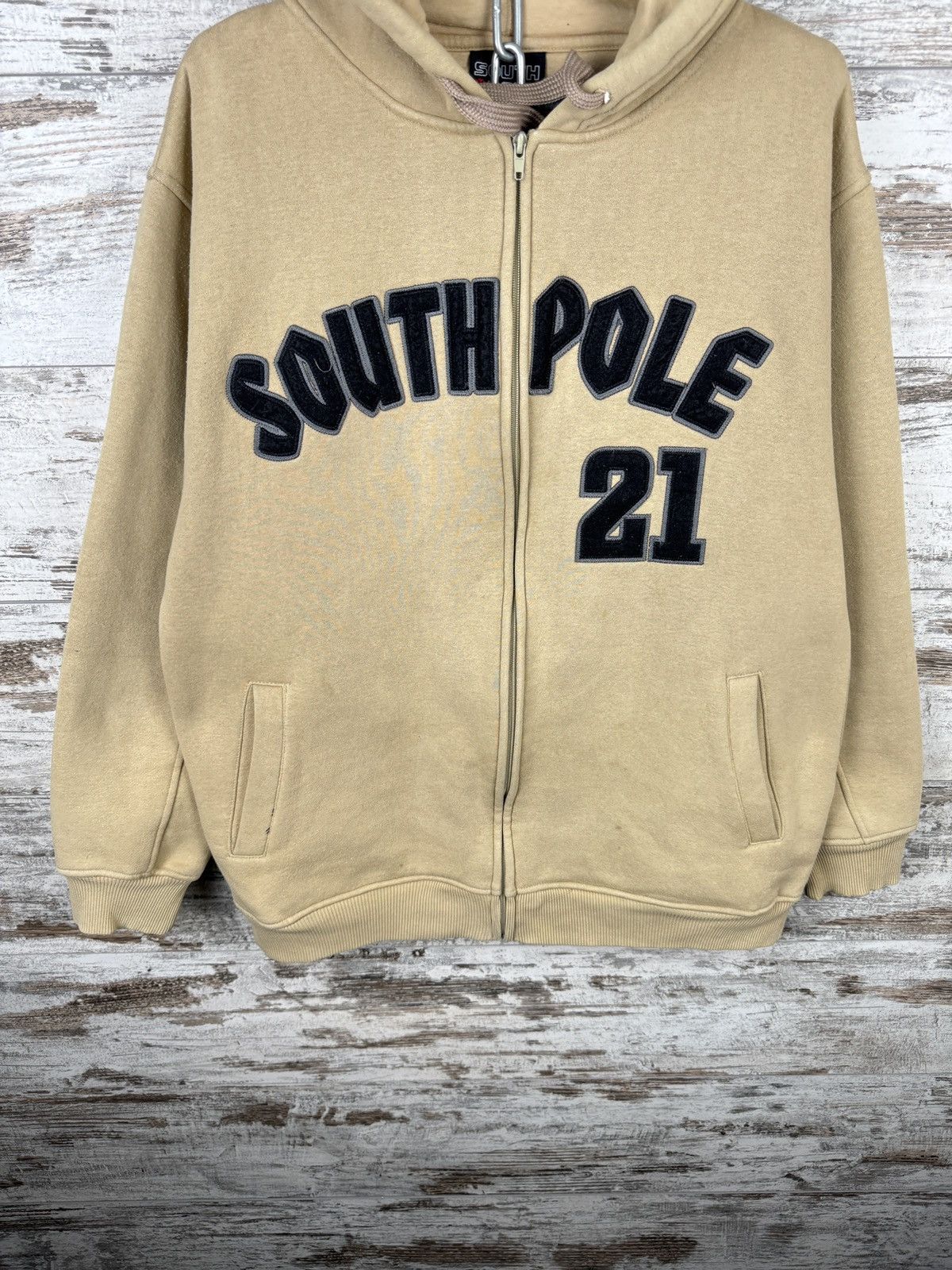 Southpole Mens Vintage SouthPole 21 Zip hoodie y2k jacket crazy Size US L / EU 52-54 / 3 - 4 Thumbnail