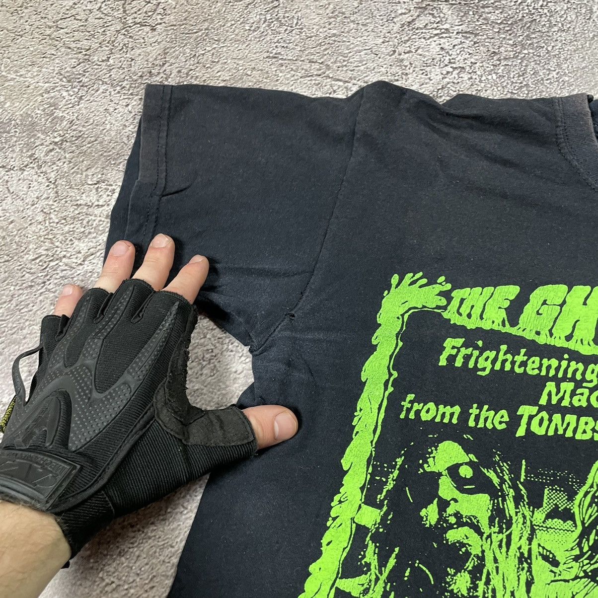 Vintage Vintage Y2K Zombie Horror Graphic Tee Black Goth Opium S Size US S / EU 44-46 / 1 - 6 Thumbnail