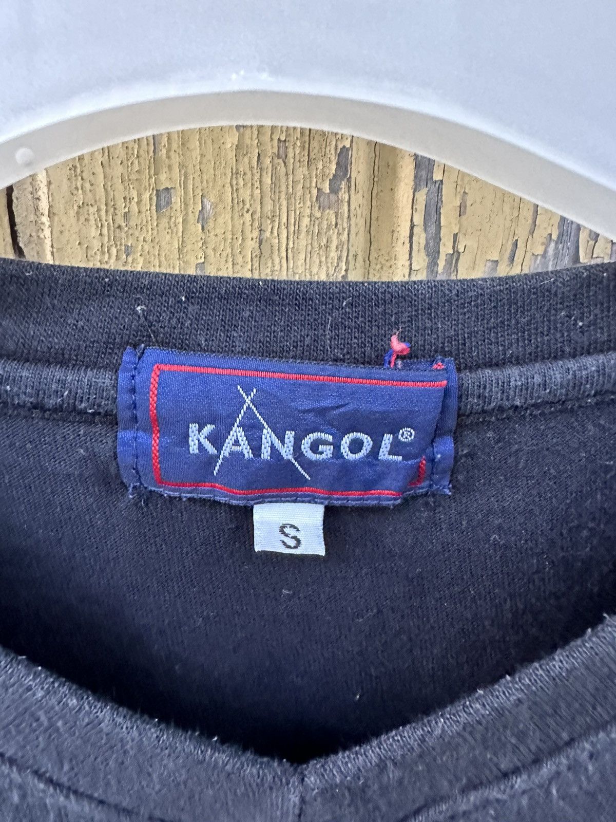 Kangol × Vintage Vintage Kangol Big Logo Crop Shirt A426 Size US S / EU 44-46 / 1 - 8 Thumbnail