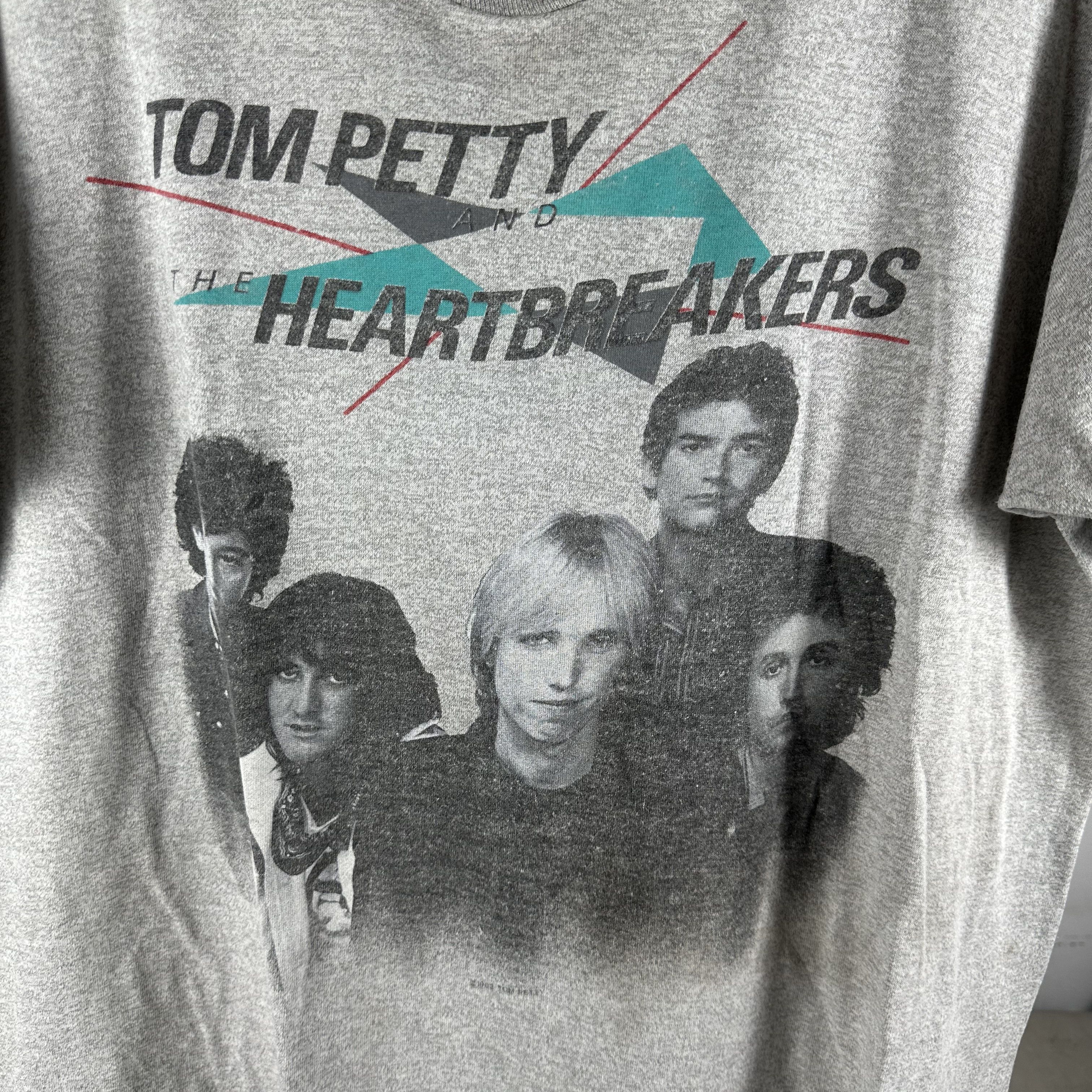 Vintage 1983 Tom Petty & The Heartbreakers Long After Dark Tour Tee Size US L / EU 52-54 / 3 - 2 Thumbnail