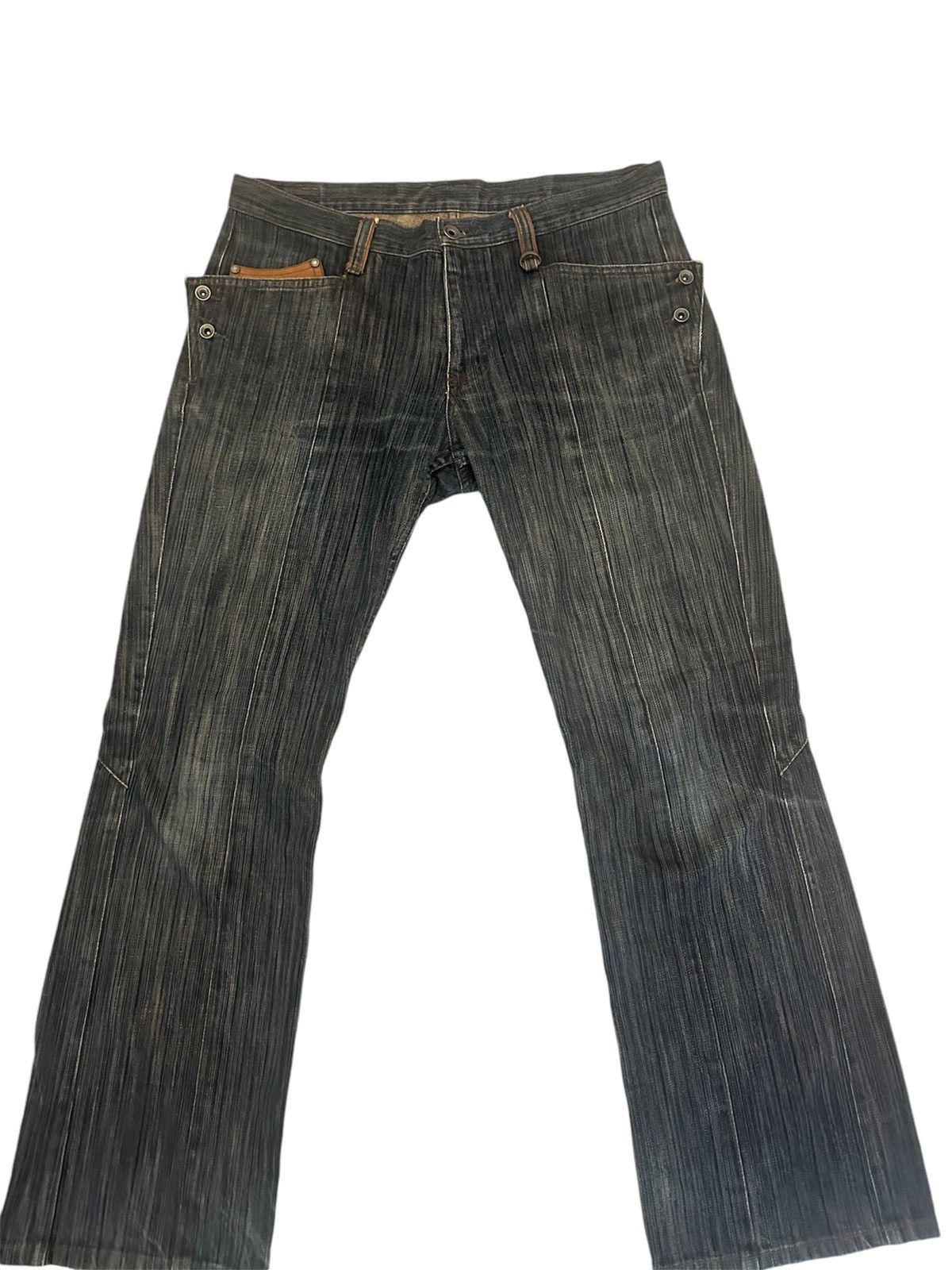 20471120 × Japanese Brand × Nicole Club wide leg by nicole club men Size US 33 - 2 Thumbnail
