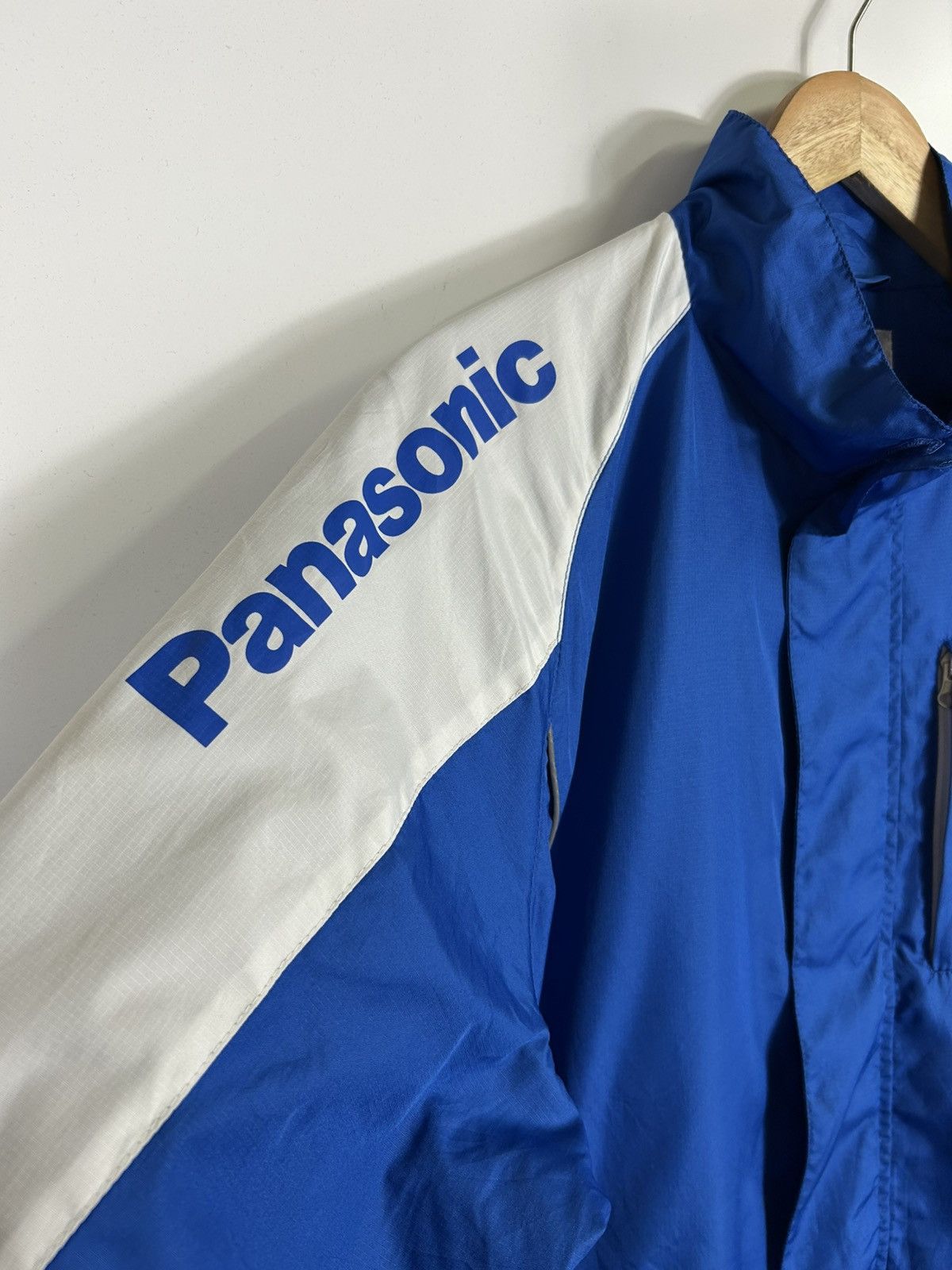 Japanese Brand 🔥Onward Panasonic Cycle Zipper Workout Jacket Size US L / EU 52-54 / 3 - 6 Thumbnail