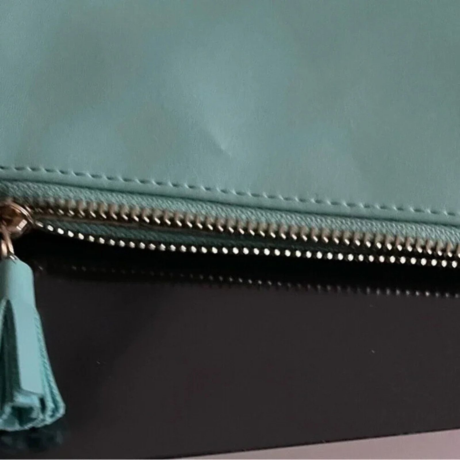 Rachel Pally Rachel Pally canvas clutch trimmed in leather. Size ONE SIZE - 4 Thumbnail