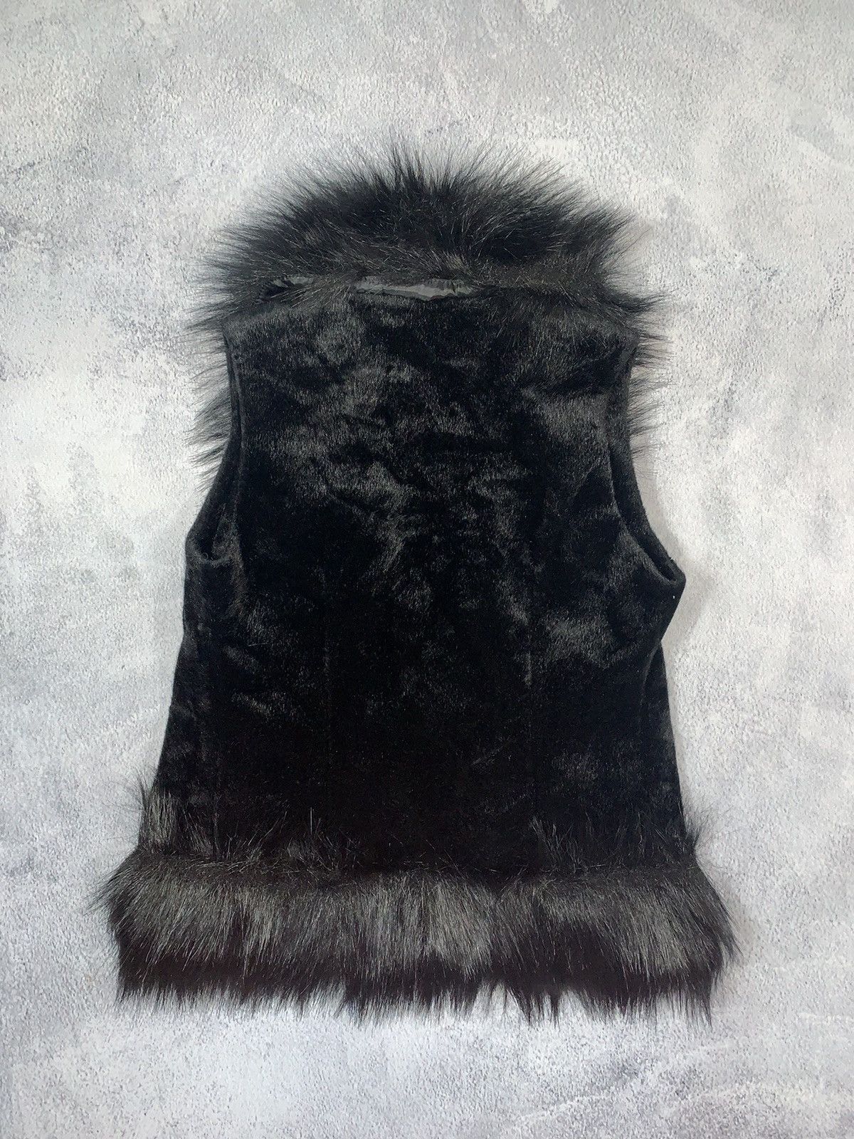 Vintage Vintage 90s Fur Faux vest AvantGarde japanese Size M / US 6-8 / IT 42-44 - 4 Thumbnail