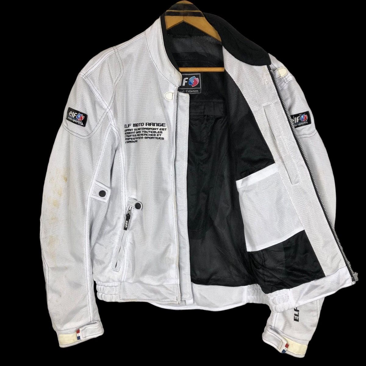 Vintage Vintage ELF Competition Racing Jacket elf Moto Sports Biker Size US L / EU 52-54 / 3 - 8 Thumbnail