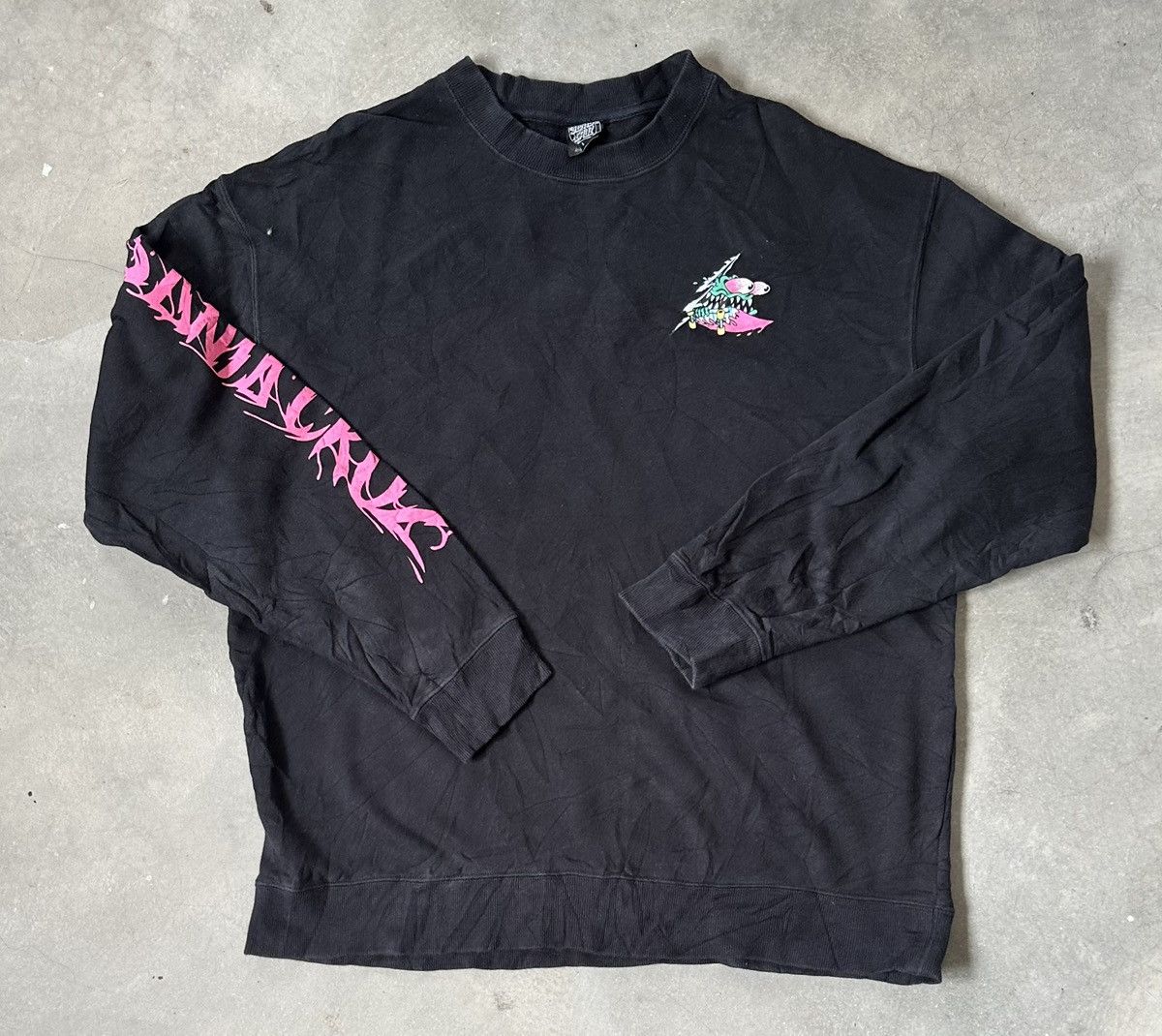 Santa Cruz Skateboards SANTA CRUZ SKATEBOARD x MEEK SC SLASHER TEE Size US XL / EU 56 / 4 - 2 Thumbnail