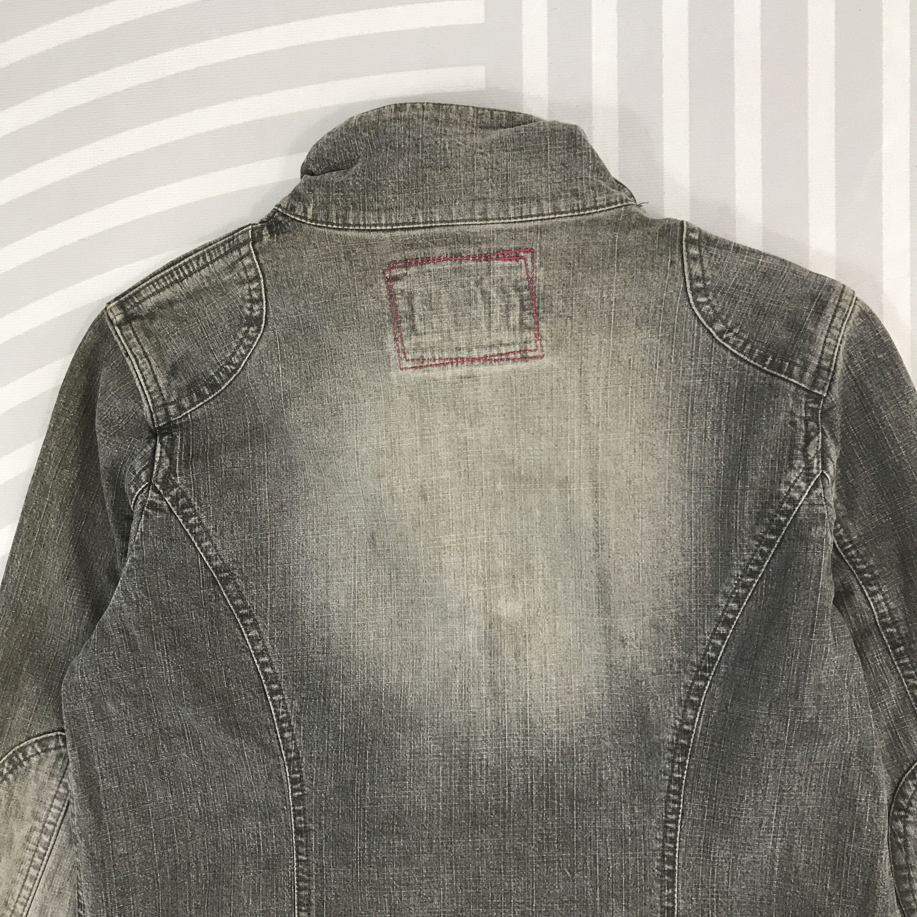 Japanese Brand × Vintage Vintage Vent De mer black Denim faded Jacket Size US M / EU 48-50 / 2 - 4 Thumbnail