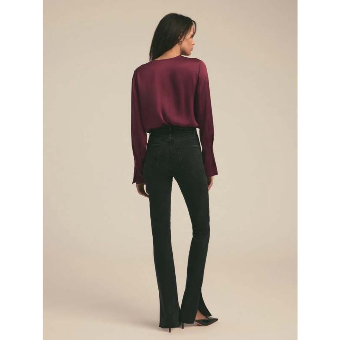 Other Favorite Daughter “The Date Blouse” Bodysuit – Sangria Nigh Size M / US 6-8 / IT 42-44 - 2 Thumbnail