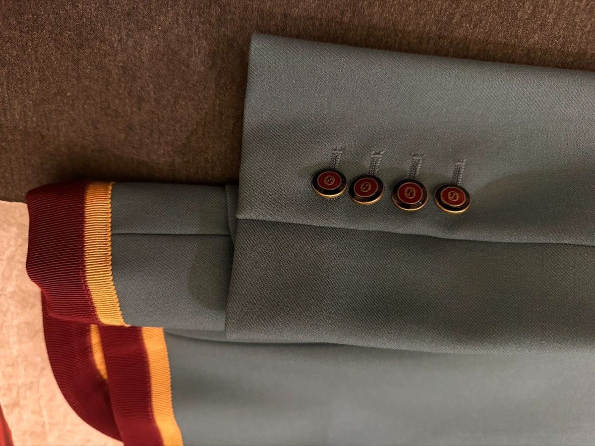 Gucci Gucci Wool Jacket With Ribbon Trim Size S / US 4 / IT 40 - 9 Thumbnail