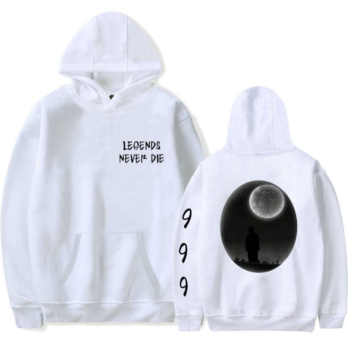 Juice top Wrld Legends Never Die Moonlight Hoodie