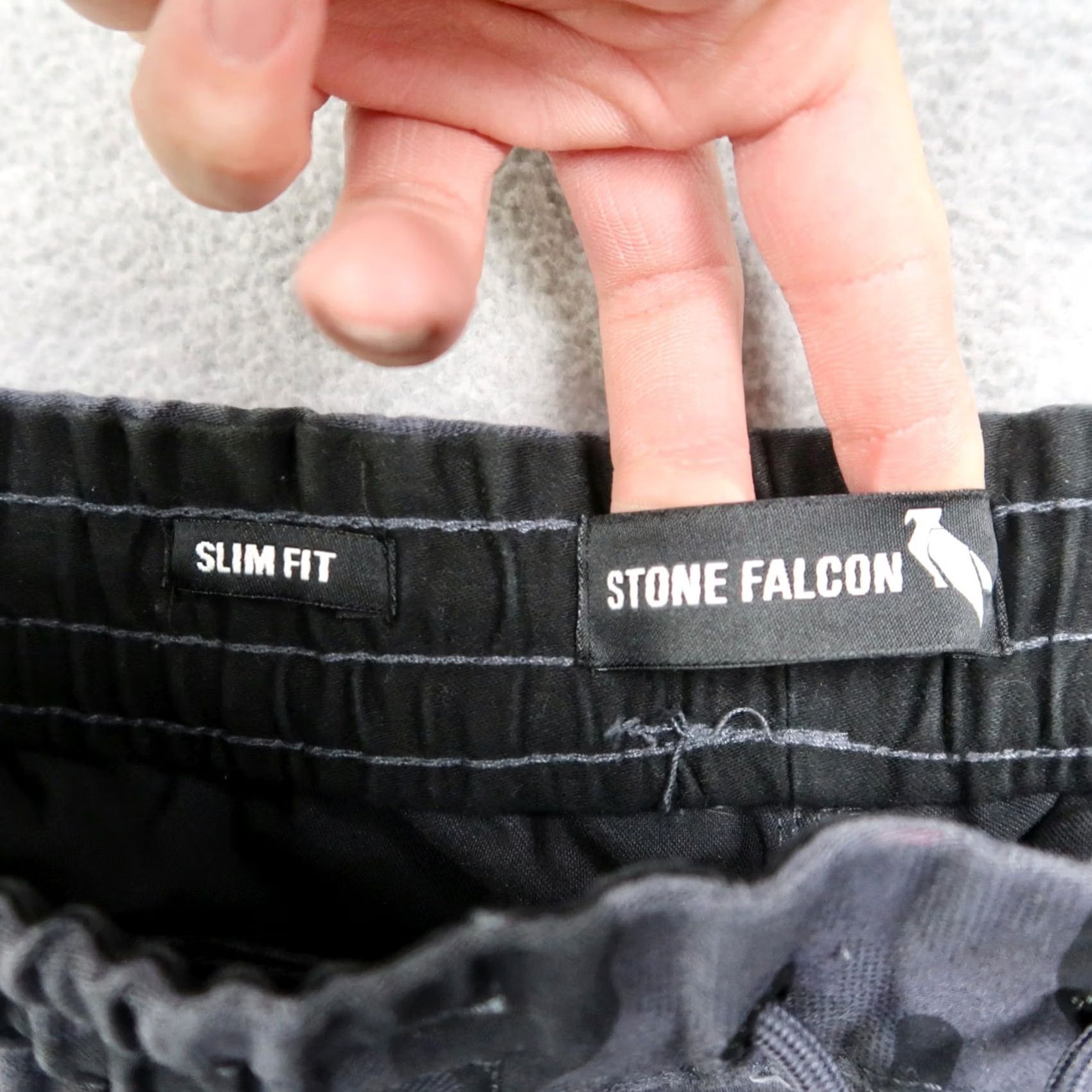 Vintage Stone Falcon Pants Mens M Medium Blue Camo Cargo Jogger Slim Fit Stretch Size US 31 - 7 Thumbnail