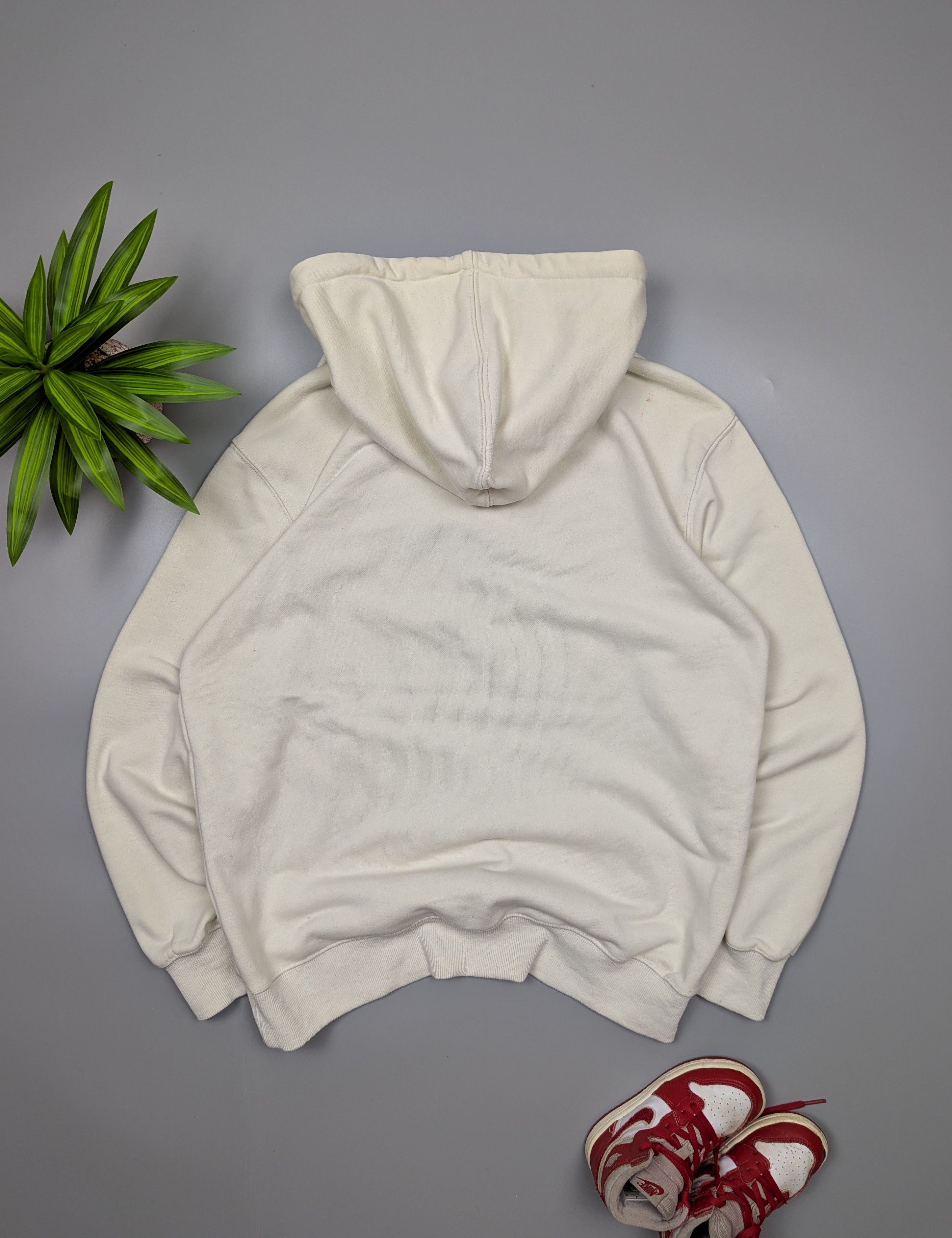 Stussy STUSSY Vintage Hoodie Men’s M Beige Loose Fit Size US M / EU 48-50 / 2 - 9 Thumbnail