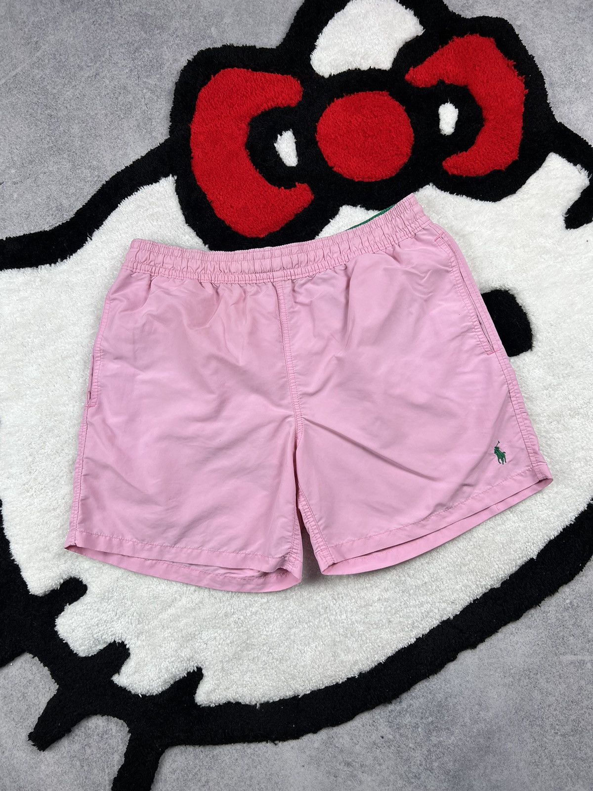 Ralph Lauren Crazy Polo Ralph Lauren Pink Y2K Nylon Shorts Size US 32 / EU 48 - 8 Thumbnail