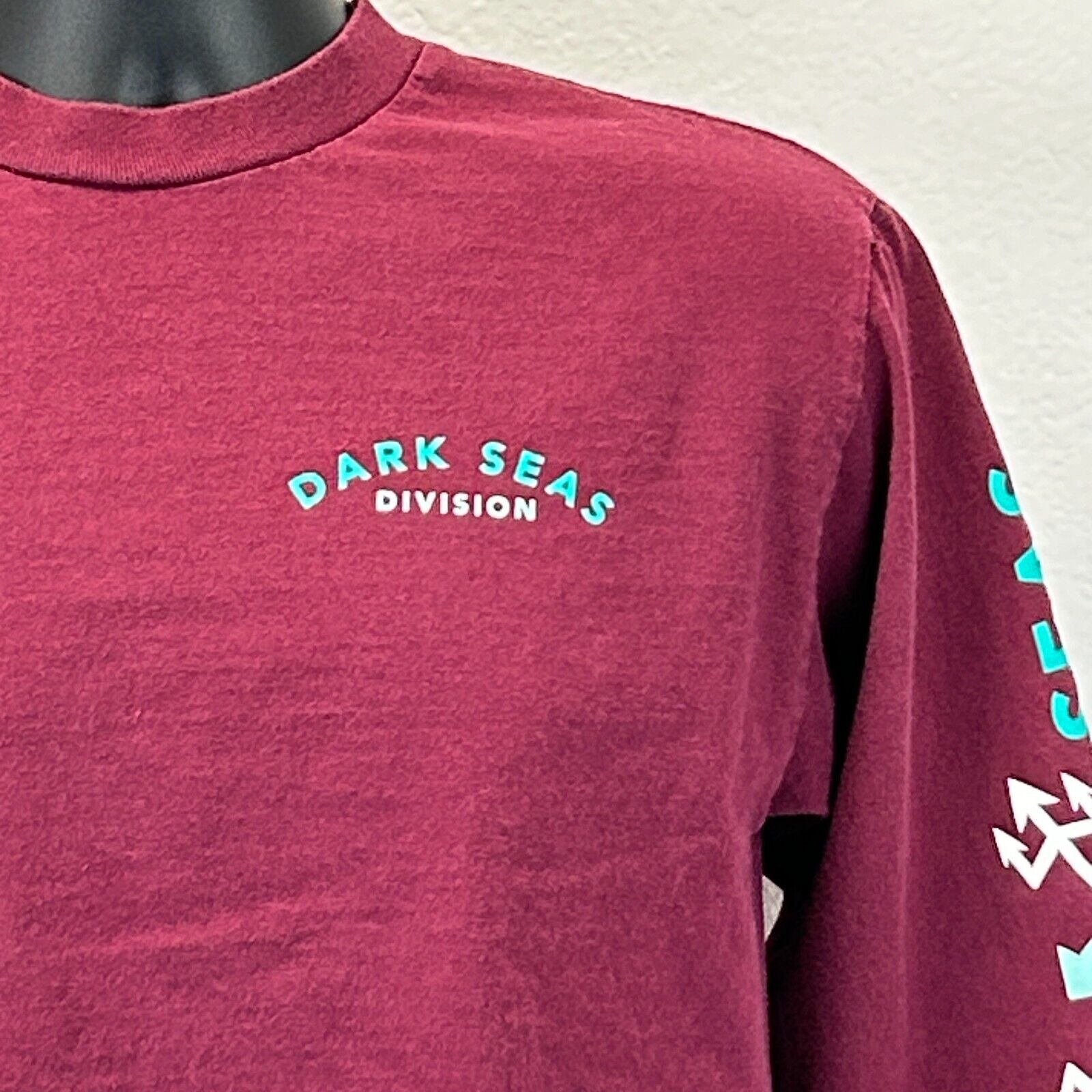 Dark Seas Division Dark Seas Division T Shirt Long Sleeve Fishing Red M Size US M / EU 48-50 / 2 - 5 Thumbnail