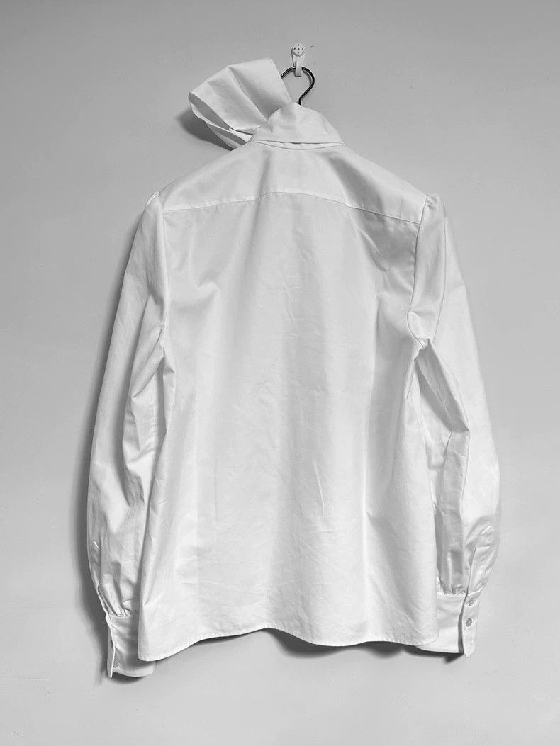 Saint Laurent Paris saint laurent paris size 38 23 FW show white big bow shirt Size S / US 4 / IT 40 - 3 Thumbnail