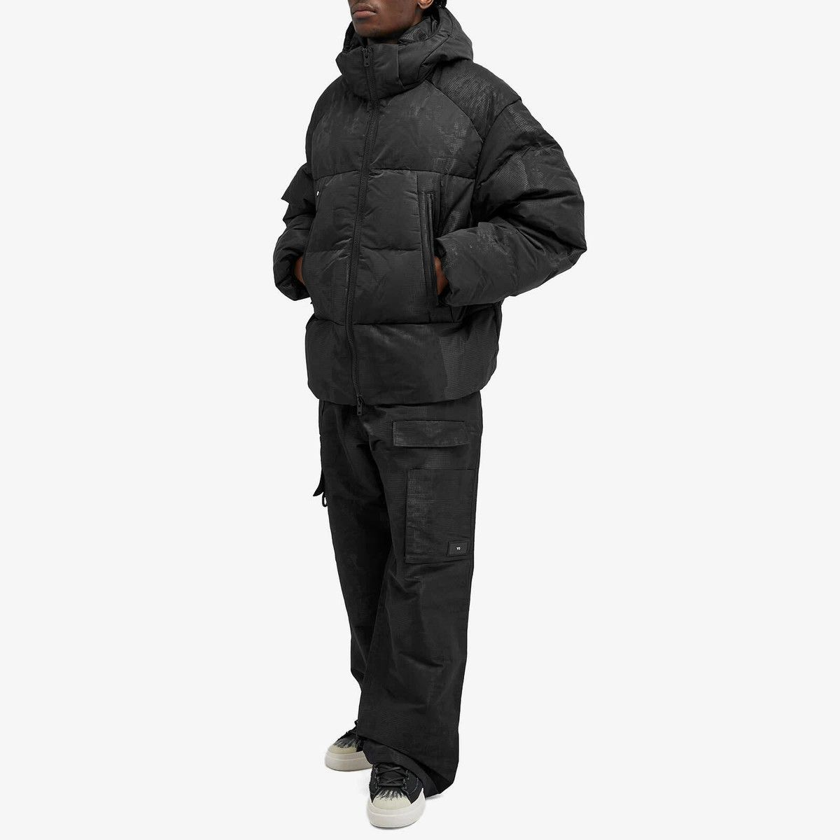 Y-3 o1y0525 Shell Hooded Jacket in Black Size US M / EU 48-50 / 2 - 5 Thumbnail
