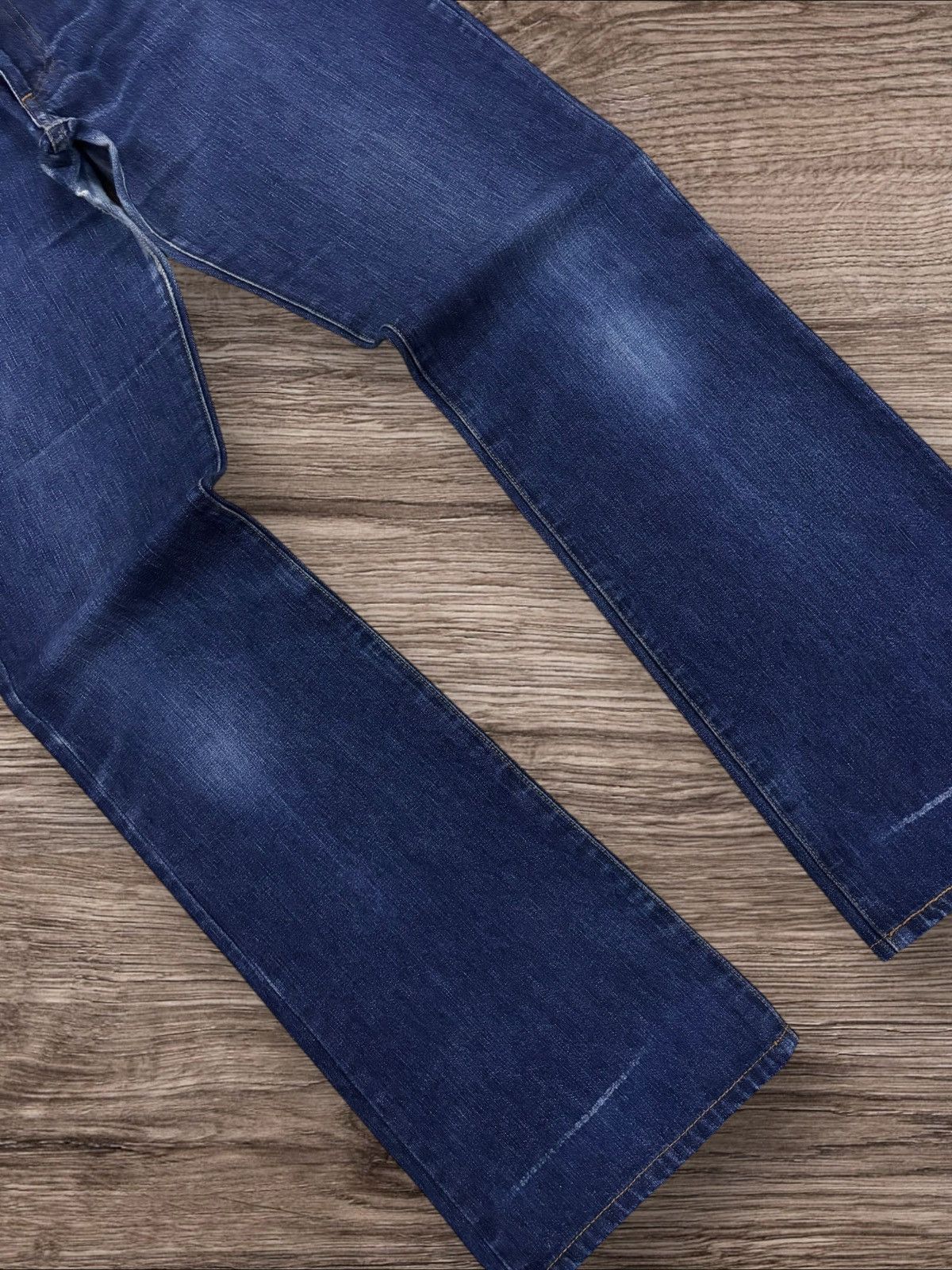 Japanese Brand MK Michel Klein Grunge Flare Jeans Size US 28 / EU 44 - 4 Thumbnail