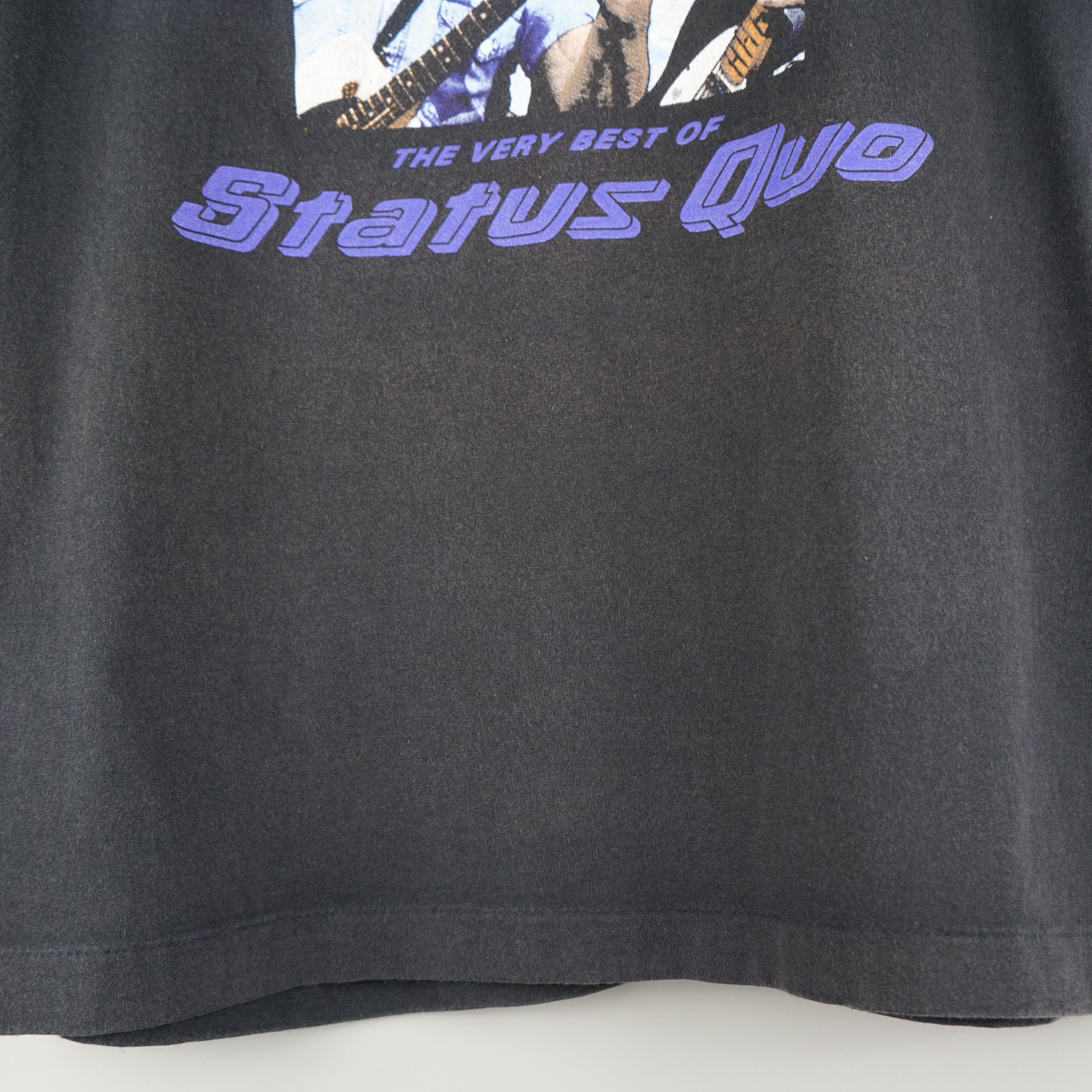 Band Tees × Vintage Vintage 1990s Status Quo T-Shirt Size US L / EU 52-54 / 3 - 8 Thumbnail