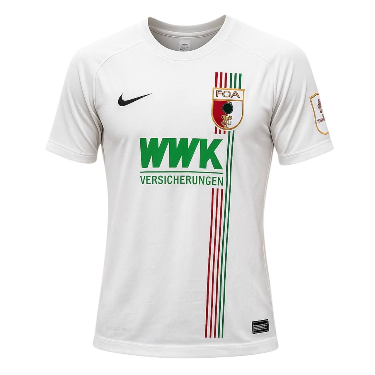 2015/16 AUGSBURG FC SIGNED HOME SOCCER JERSEY FOOTBALL SHIRT