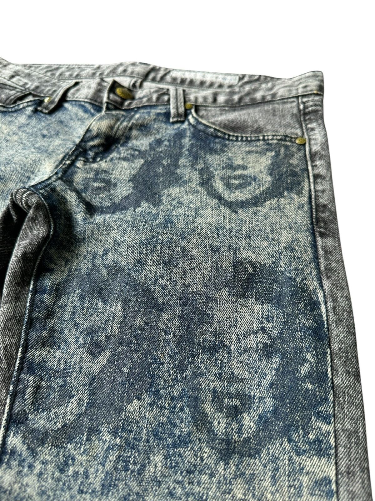 If Six Was Nine 00's Cocablue trompe loeil '' Monroe '' jeans Size US 30 / EU 46 - 6 Thumbnail