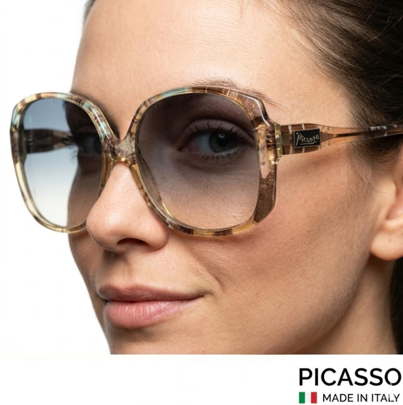Paloma Picasso Picasso NR 1 Women Sunglasses Italy | Patterned Oversize Size ONE SIZE - 1 Thumbnail
