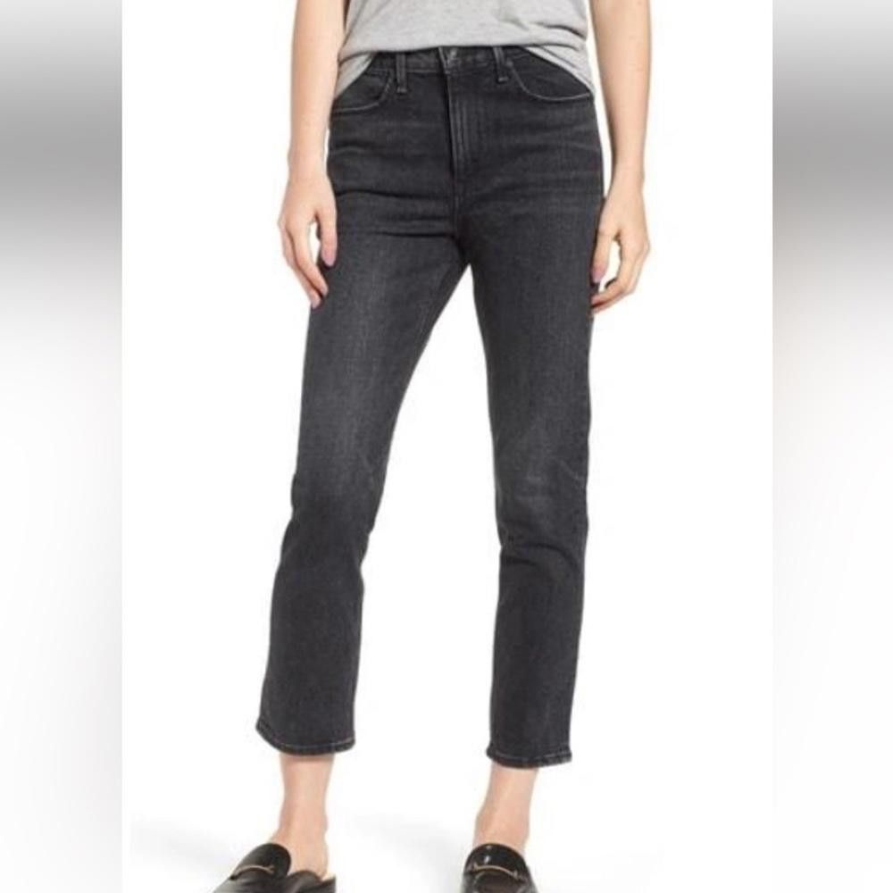 Rag & Bone rag & bone l Ankle Cigarette Jeans In Black Bunnys Size 25 Size 25" / US 0 / IT 36 - 10 Thumbnail