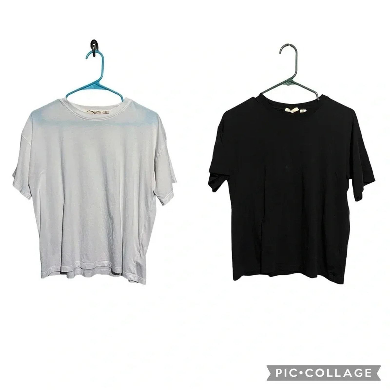 Christian Siriano Christian Siriano Lot Of 2 Pima Cotton Crew Neck Tee Small Size S / US 4 / IT 40 - 1 Thumbnail
