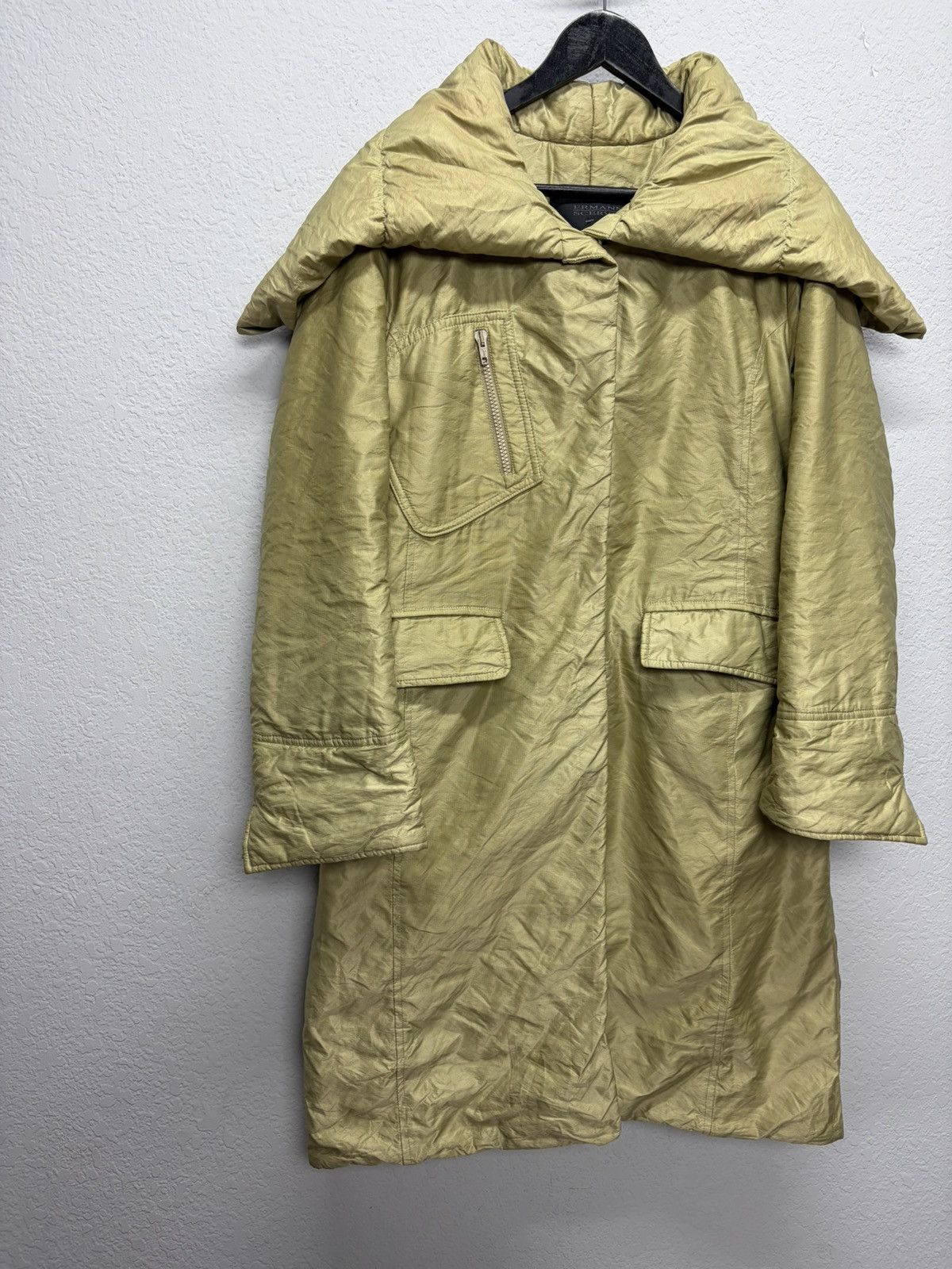 Ermanno Scervino Ermanno Scervino Padded Coat Luxury Minimal Italian Designer Size S / US 4 / IT 40 - 3 Thumbnail