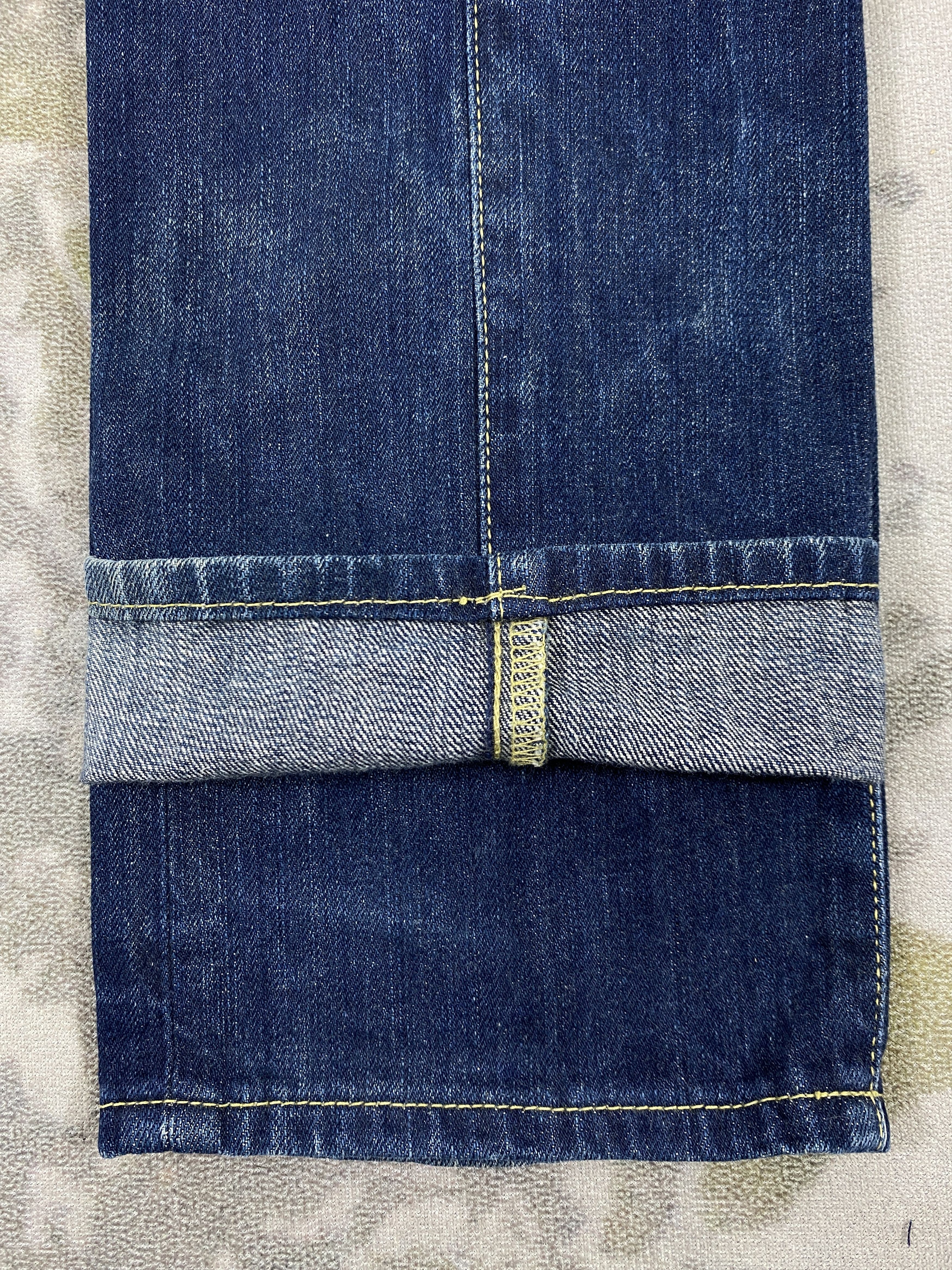 Levi's Blue Vintage Levi's 505 Jeans 32x34 Denim- JN3631 Size US 32 / EU 48 - 12 Thumbnail
