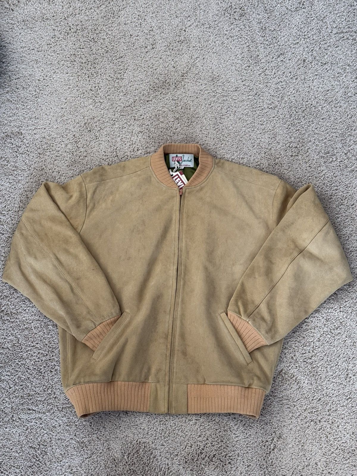 Levis Suede Jacket | Grailed