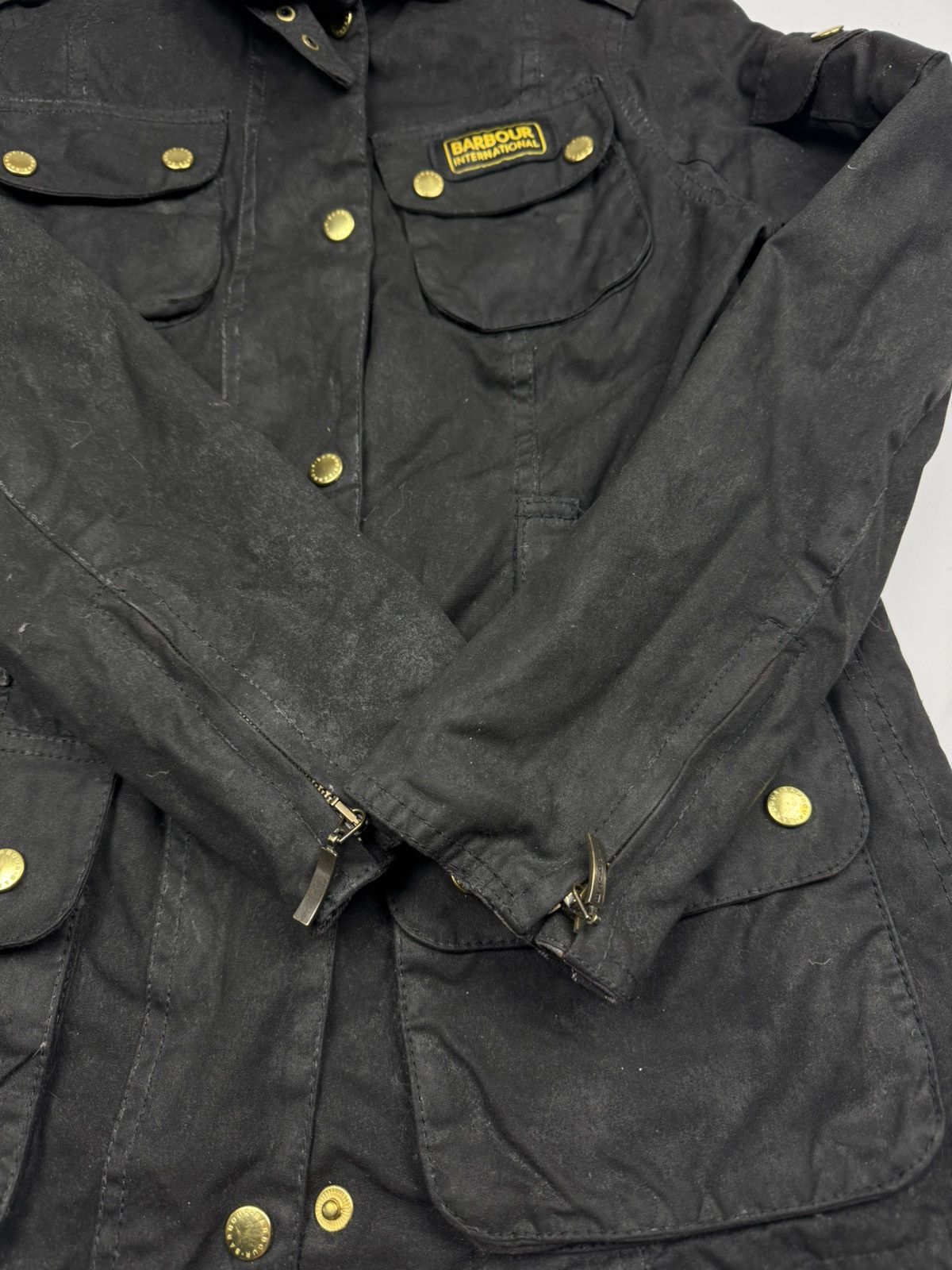 Barbour Barbour International Wax Jacket Size M / US 6-8 / IT 42-44 - 4 Thumbnail