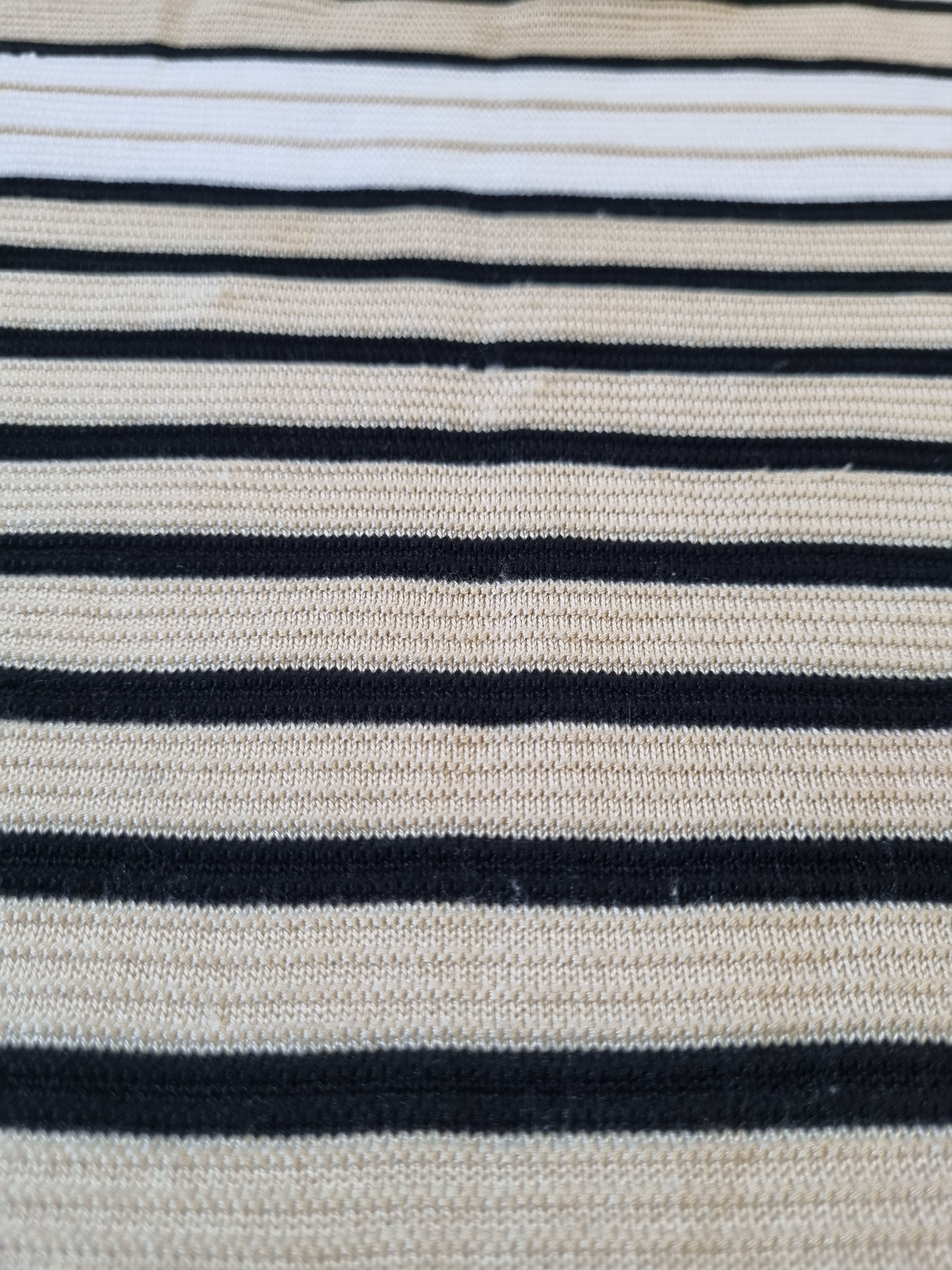 Carolina Herrera × Designer × Vintage Carolina Herrera Vintage Striped Sweater Pullover Size XS / US 0-2 / IT 36-38 - 9 Thumbnail
