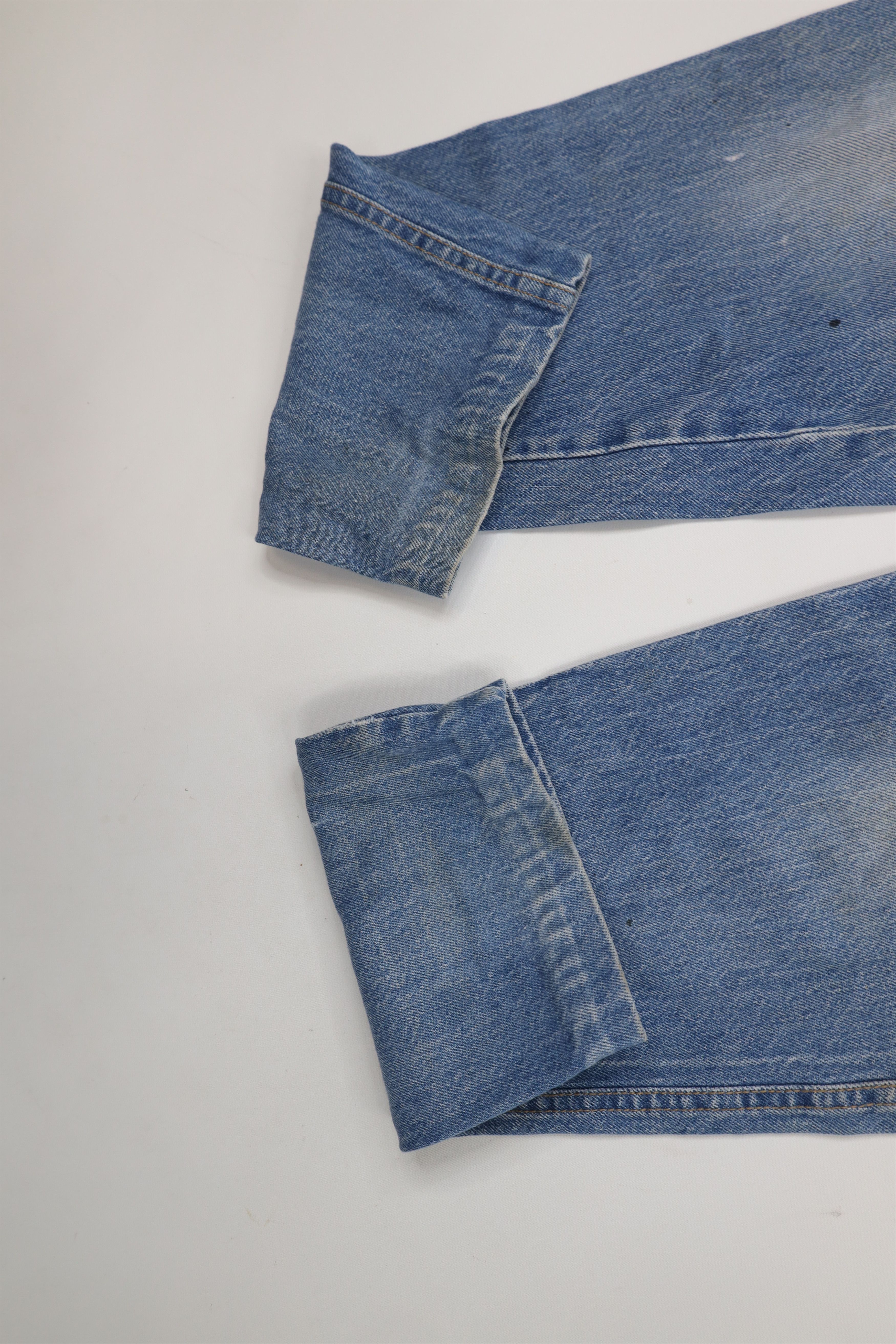 Calvin Klein × Vintage Vintage 90s Calvin Klein Tapered Leg Denim Jeans Blue USA Size US 32 / EU 48 - 6 Thumbnail