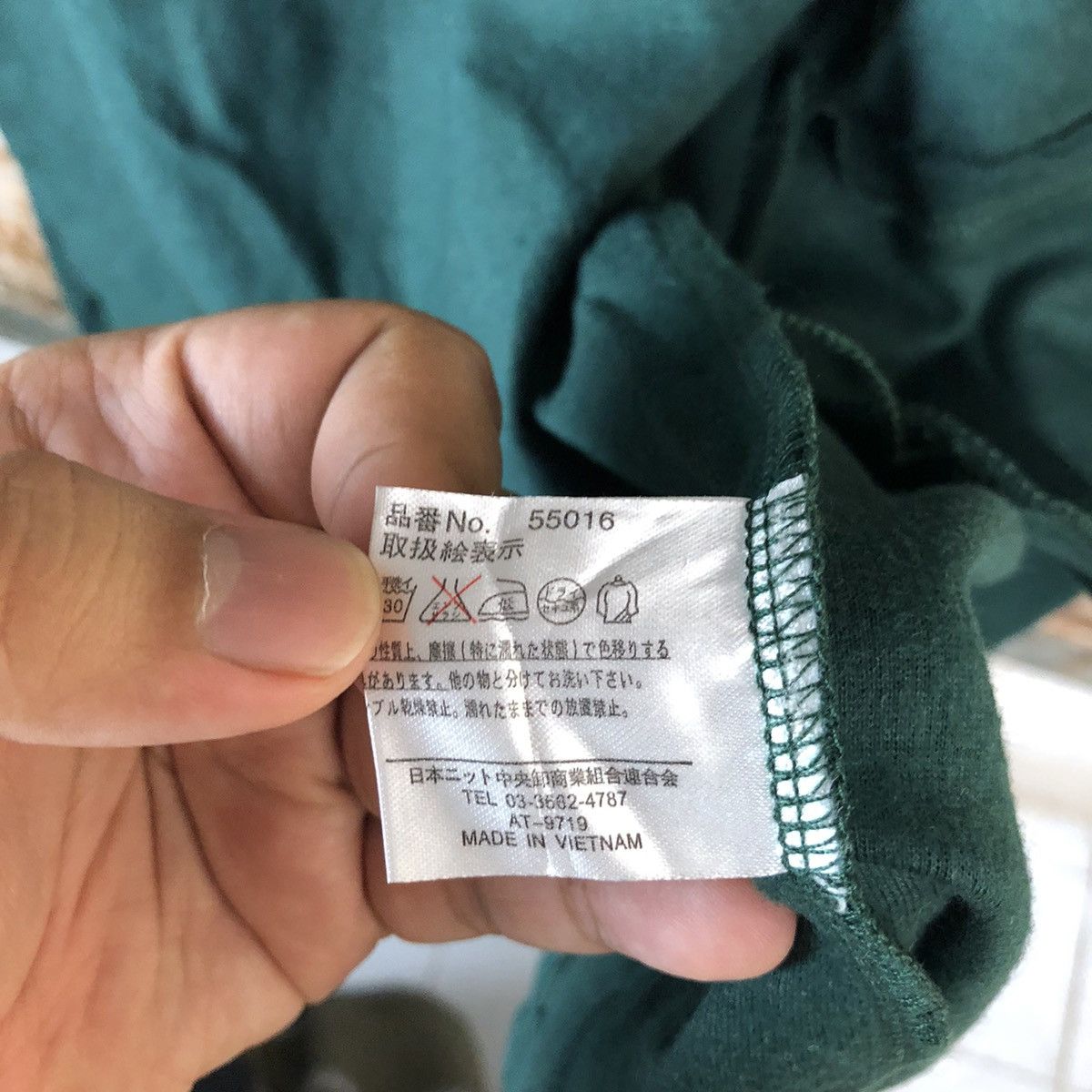 Vintage Khalita Green Hoodie Knitwear #A1602 Size XL / US 12-14 / IT 48-50 - 10 Thumbnail