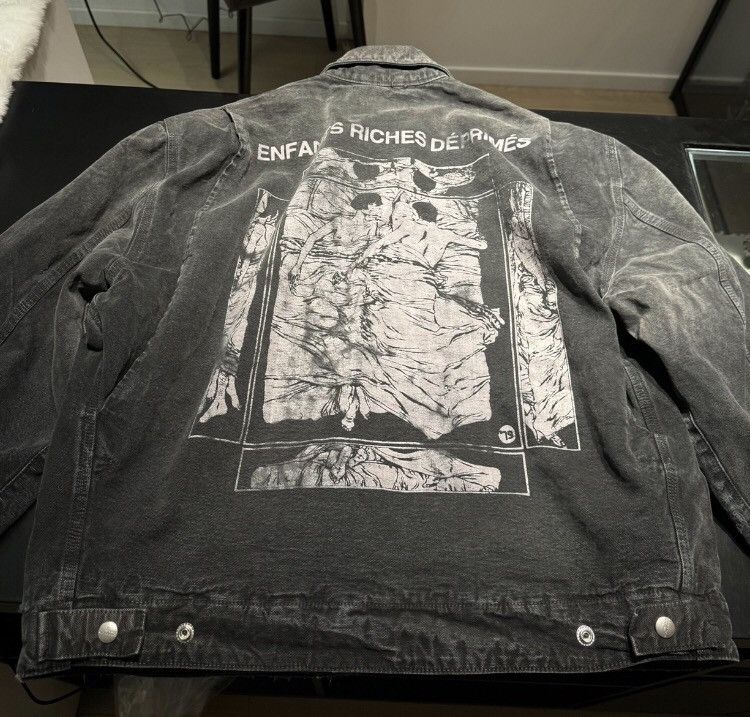 Enfants Riches Deprimes Enfants Rich Carhart made old water-washed tooling jackets Size US L / EU 52-54 / 3 - 2 Thumbnail