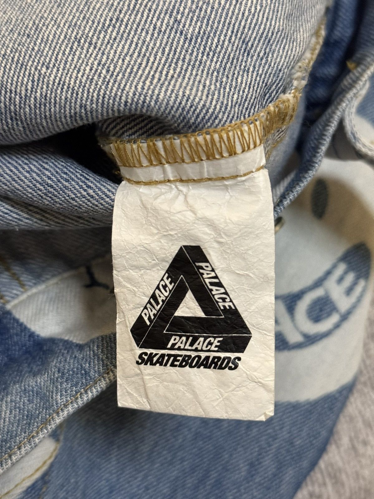 Palace Palace movement denim jacket Trucker Size US XL / EU 56 / 4 - 5 Thumbnail