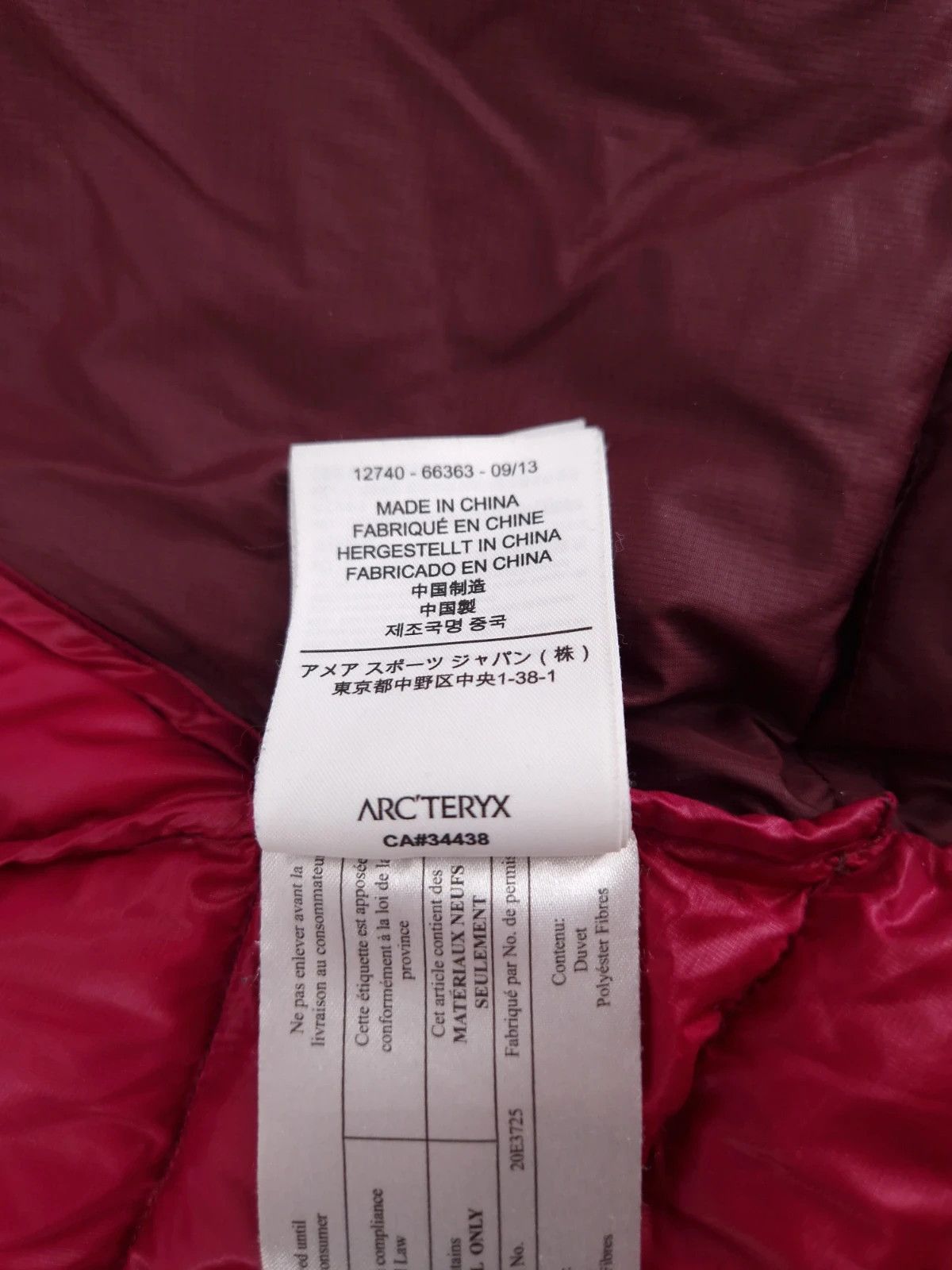 Arc'teryx Arc'teryx Thorium AR Hoody Down Puffer Jacket Size M / US 6-8 / IT 42-44 - 2 Thumbnail