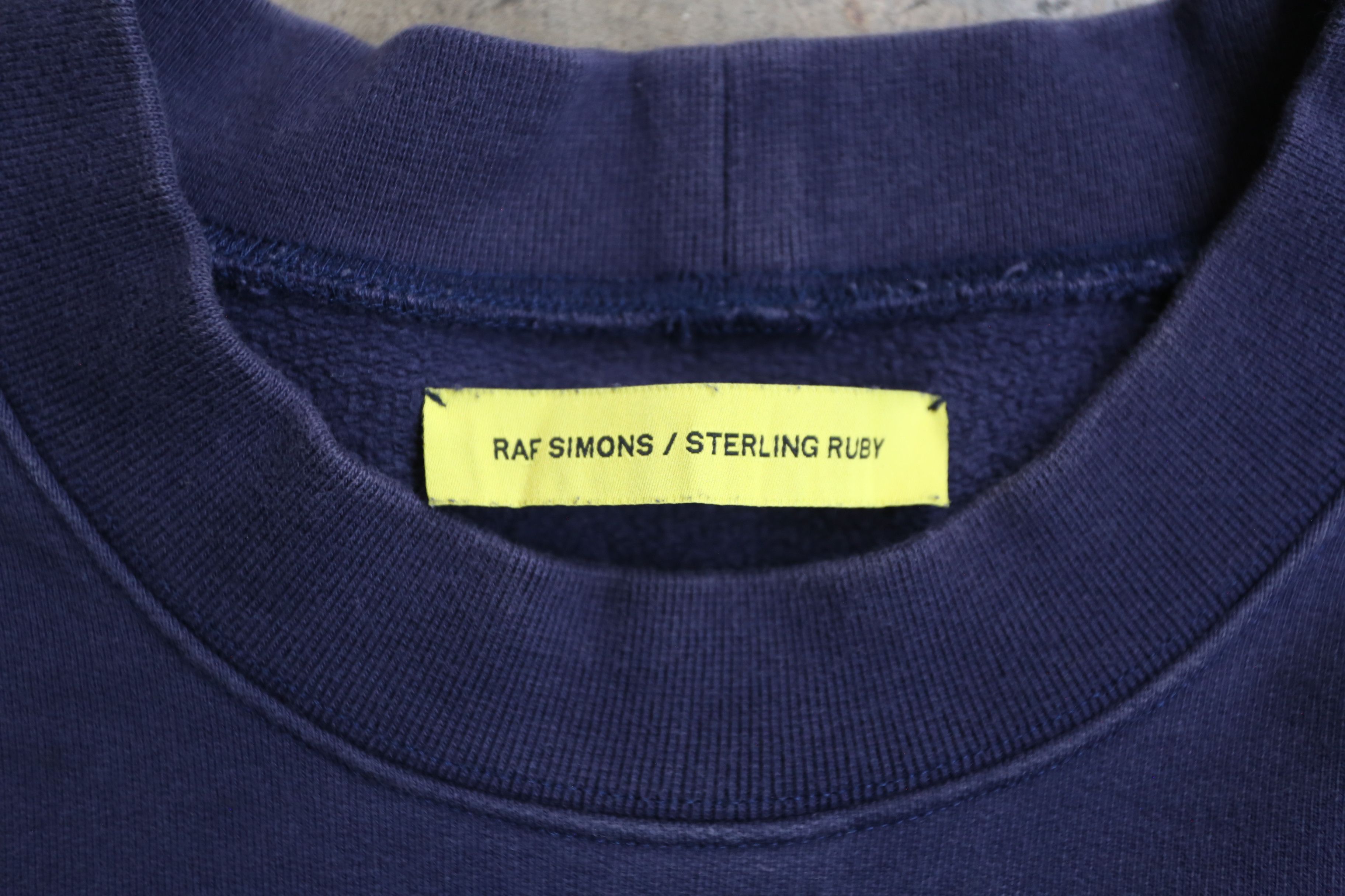Raf Simons × Sterling Ruby RS - Sterling Ruby - F/W 14 - Stripe-Detailing Sweater Size US L / EU 52-54 / 3 - 4 Thumbnail