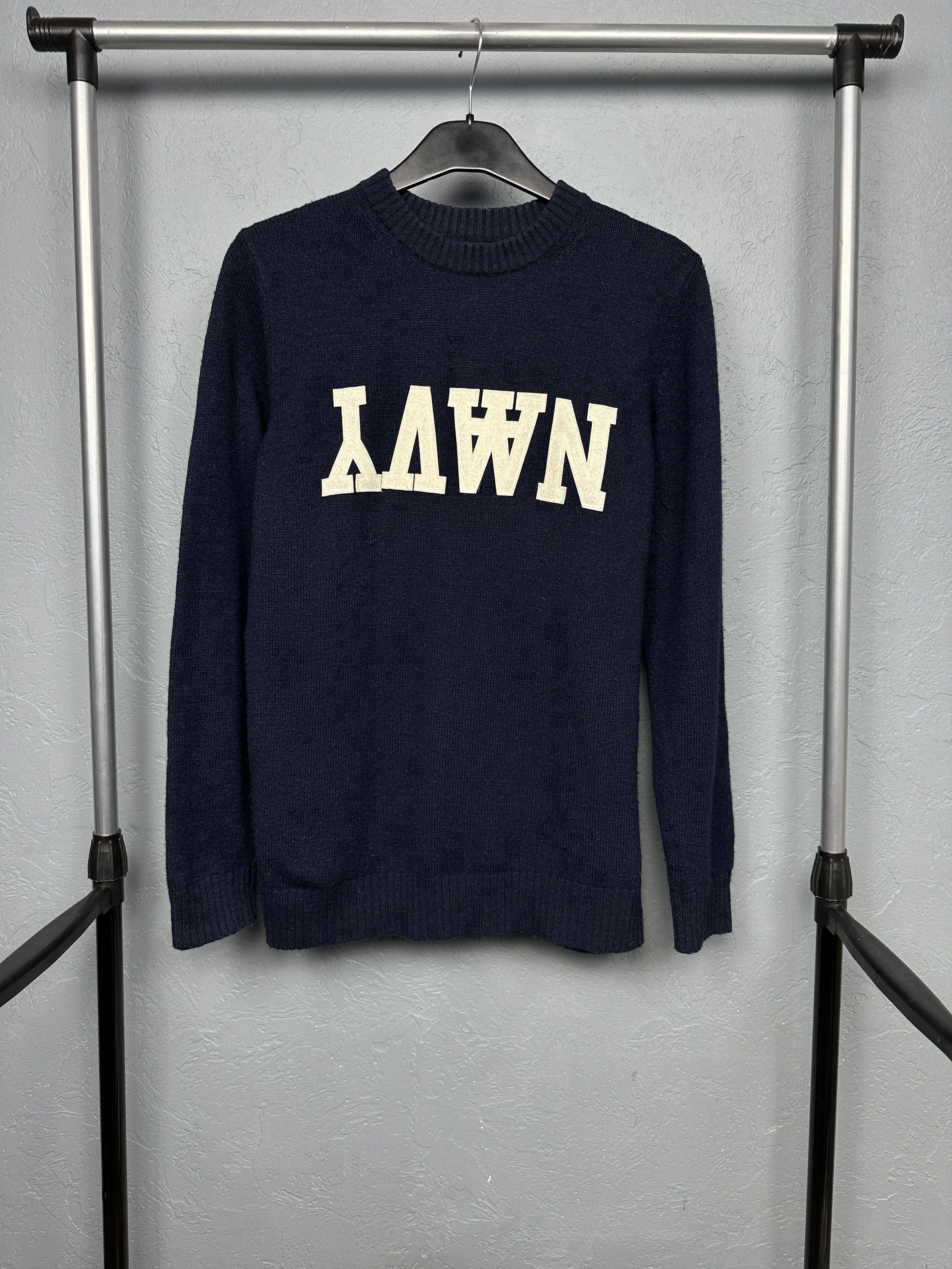 Wood Wood Wood Wood LAWN Mens Wool Knit Sweater Size US S / EU 44-46 / 1 - 1 Thumbnail