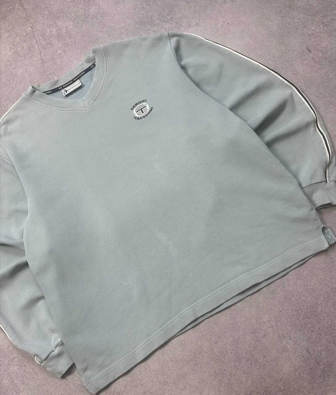 Sergio Tacchini Vintage Sergio Tacchini Sweatshirt, Size L – Classic Retro Size US L / EU 52-54 / 3 - 3 Thumbnail