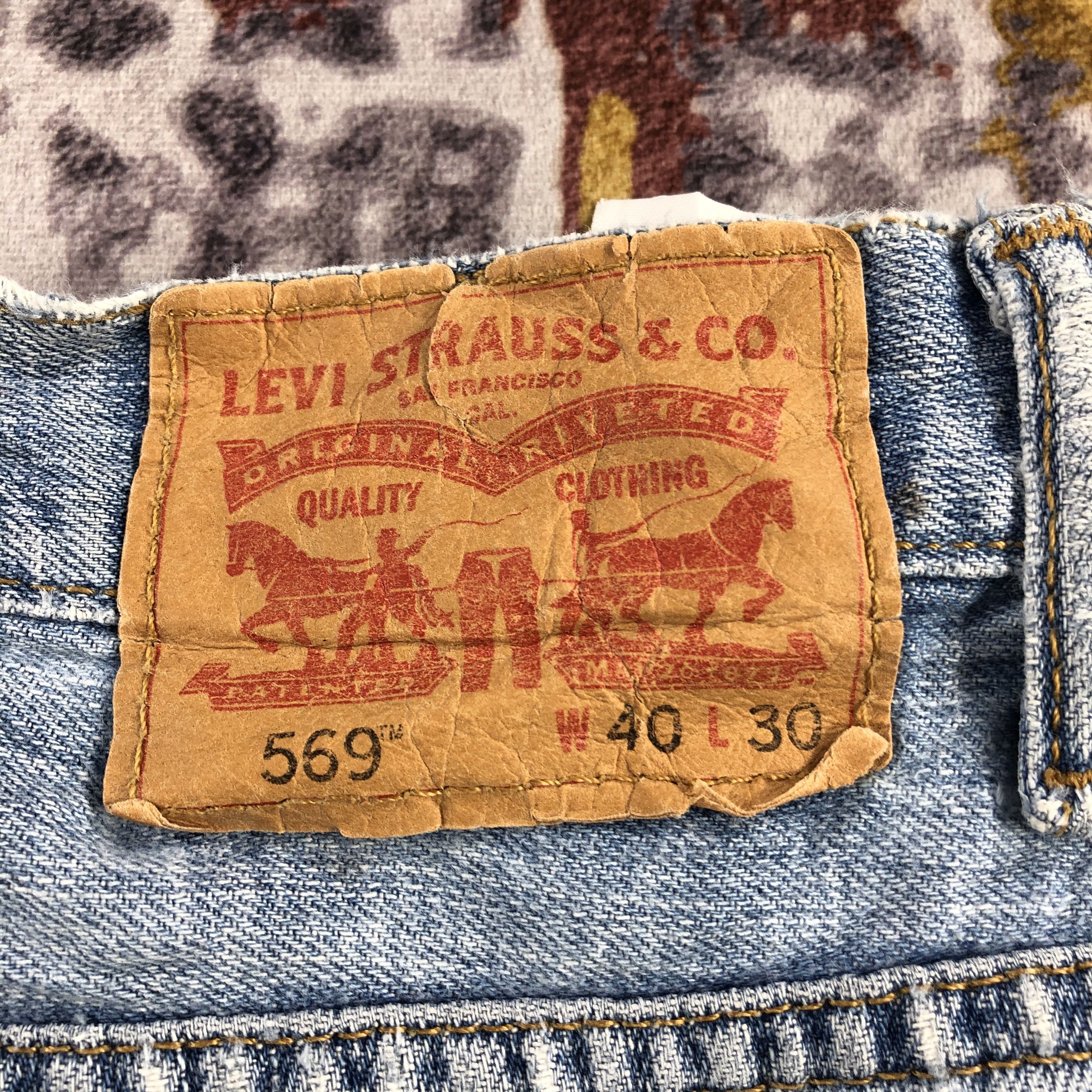 Levi's × Vintage Vintage Blue Wash Levis 569 Jeans-JM2983 Size US 42 / EU 58 - 7 Thumbnail
