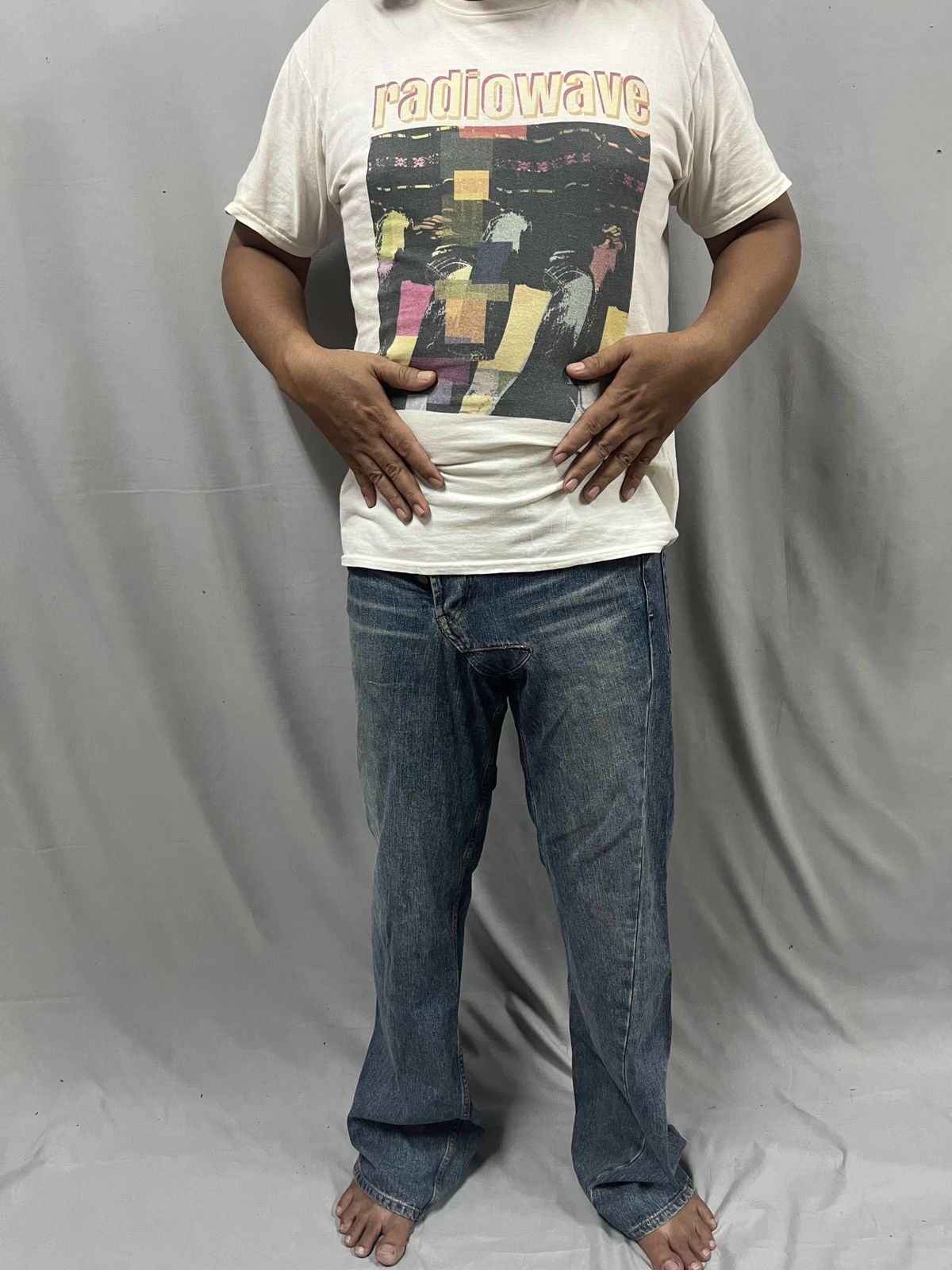 Designer × Japanese Brand × Maison MIHARA YASUHIRO Mihara yasuhiro jeans non selvedge Size US 34 / EU 50 - 14 Thumbnail