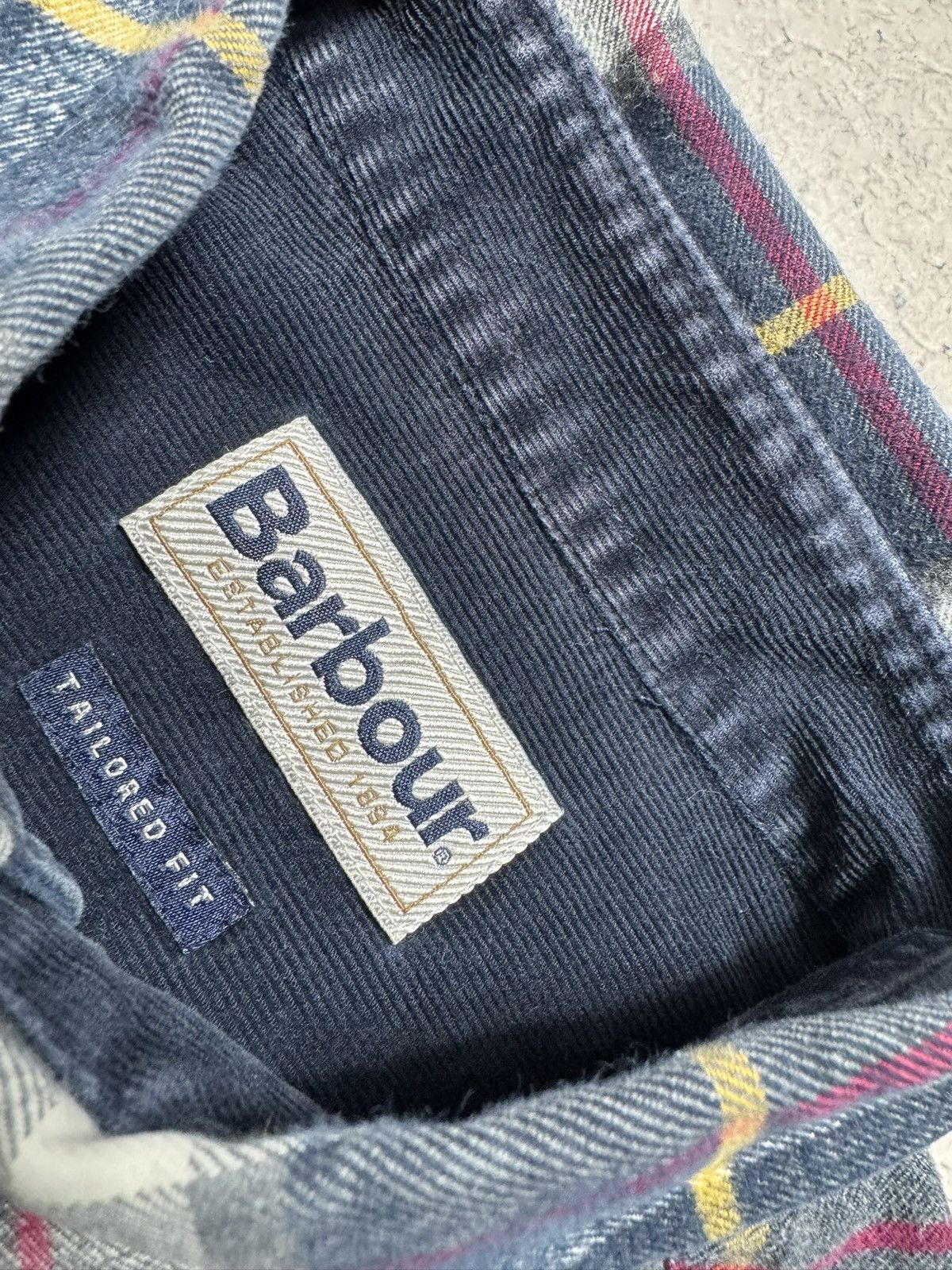 Barbour Barbour Flannel Button Up Casual Checked Shirt Size M Size US M / EU 48-50 / 2 - 6 Thumbnail