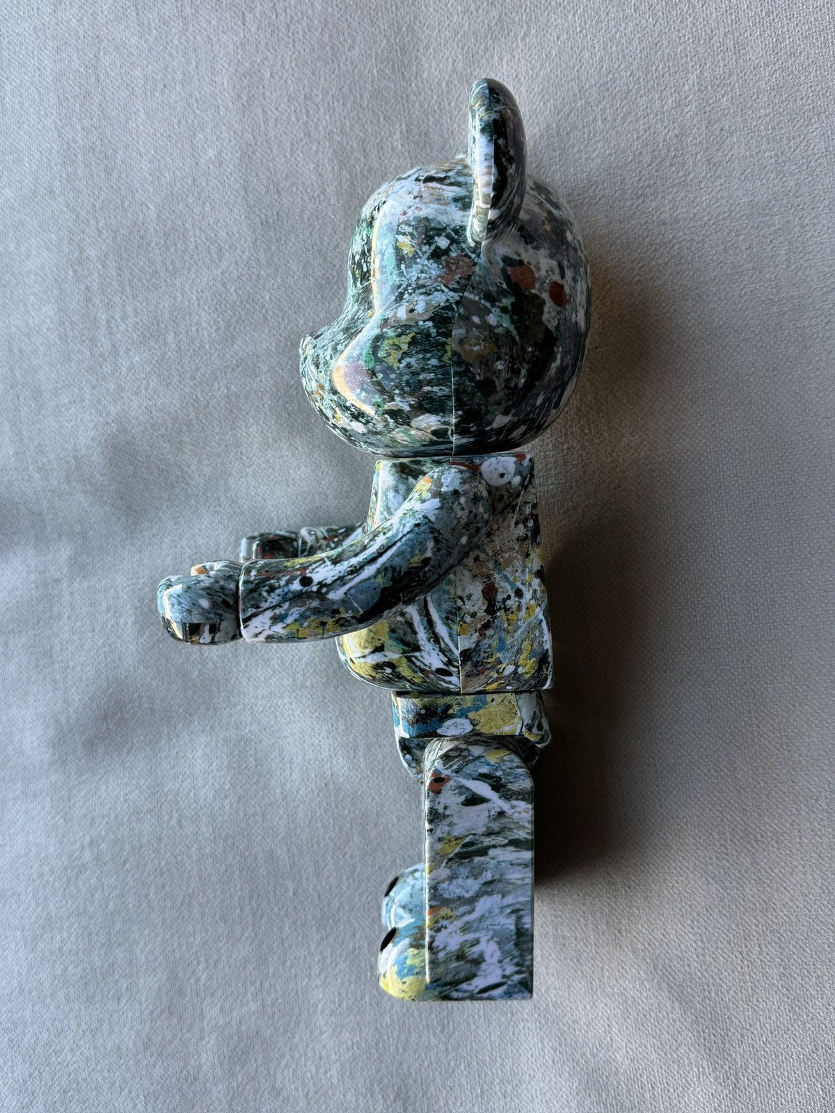 Medicom Toy Medicom Bearbrick Jackson Pollock Studio Ver 2.0 Figure Set Size ONE SIZE - 5 Thumbnail