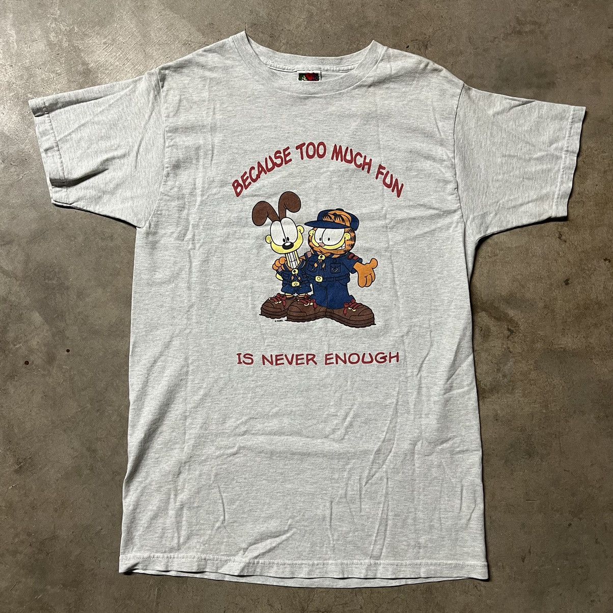 Vintage Vintage Garfield Comics Graphic T-Shirt Size US M / EU 48-50 / 2 - 1 Thumbnail