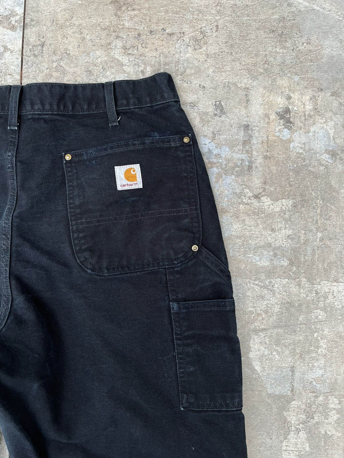 Carhartt × Vintage Vintage Faded Carhartt Double Knee Distressed Pant Size US 34 / EU 50 - 11 Thumbnail