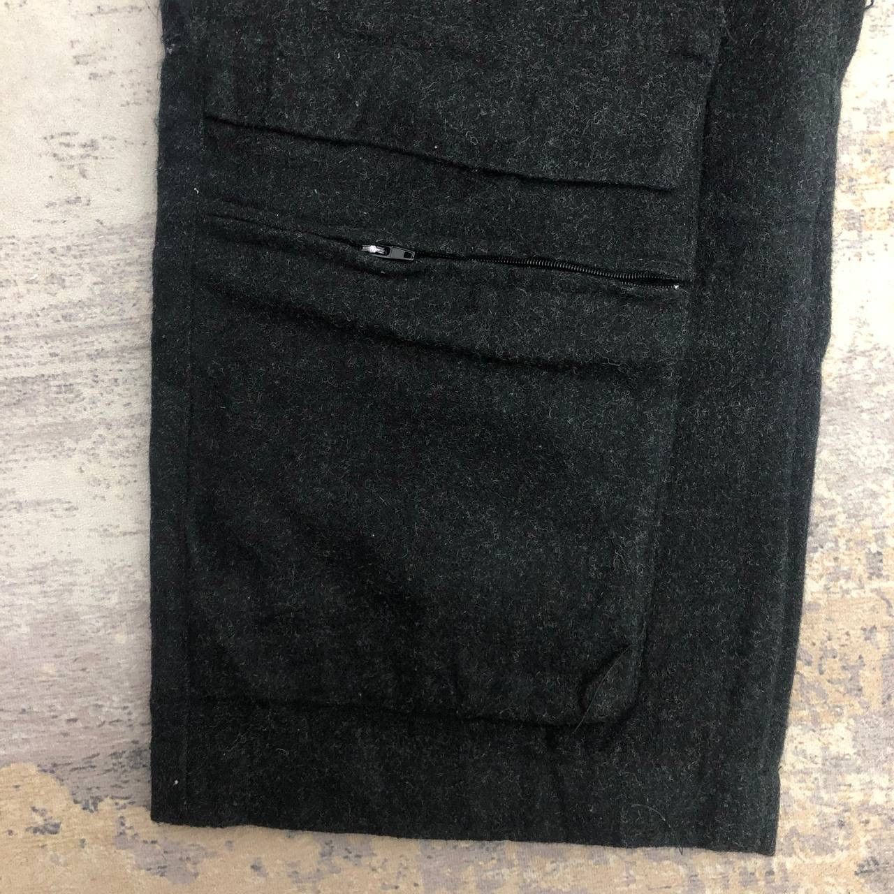 Guess P862. GUESS WOOL BAGGY PANTS Size 28" / US 6 / IT 42 - 3 Thumbnail